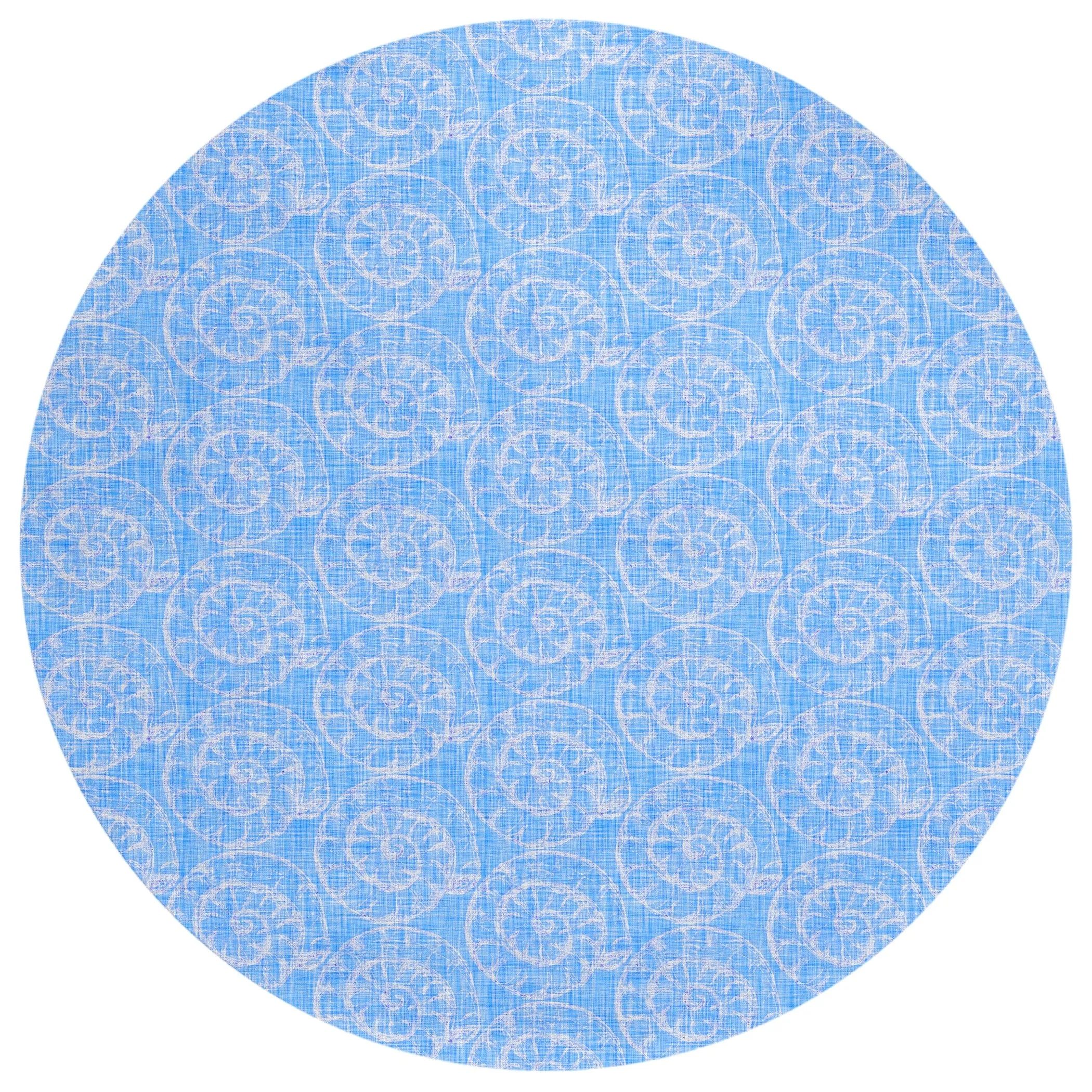 Indoor/ Outdoor Surfside Imprints Washable Rug New