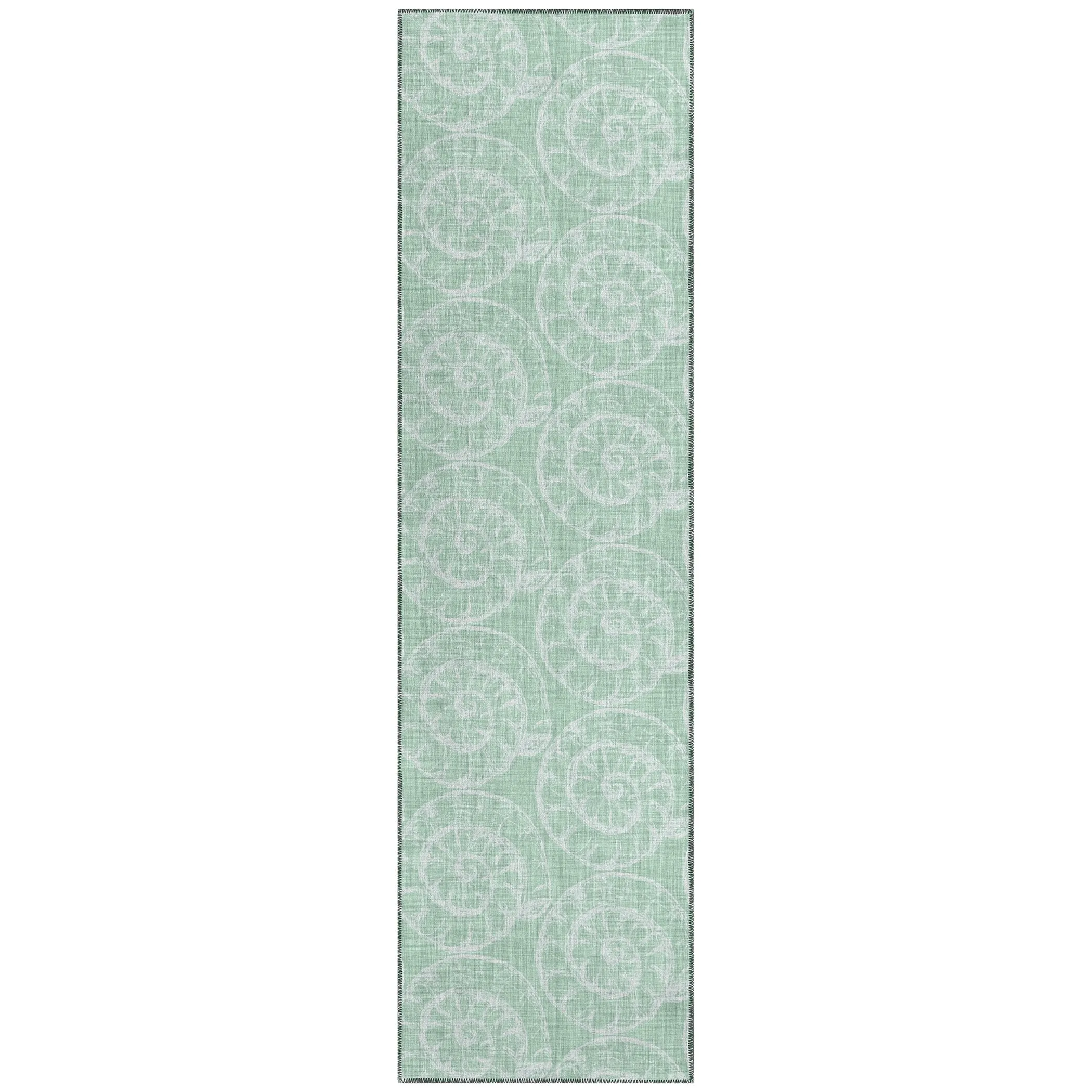 Indoor/ Outdoor Surfside Imprints Washable Rug New