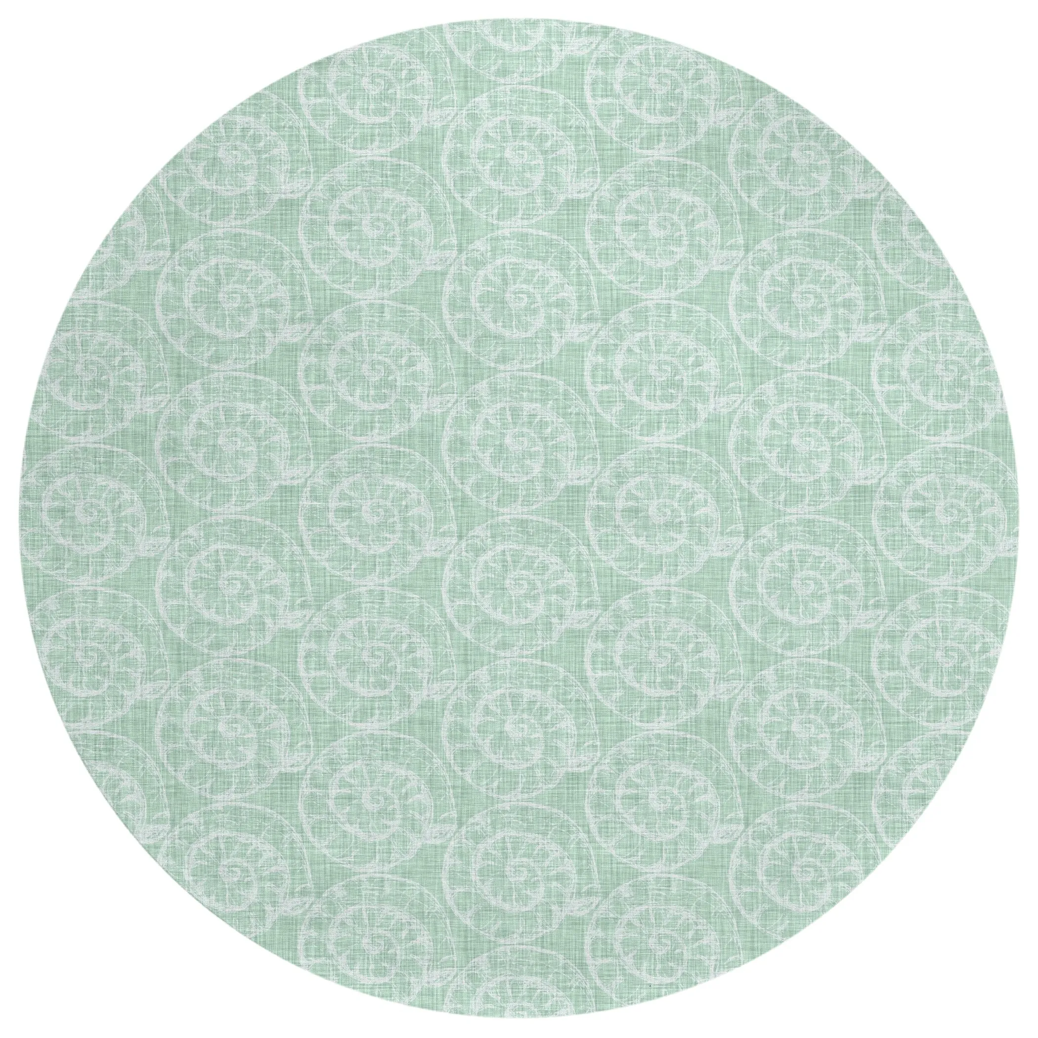 Indoor/ Outdoor Surfside Imprints Washable Rug New