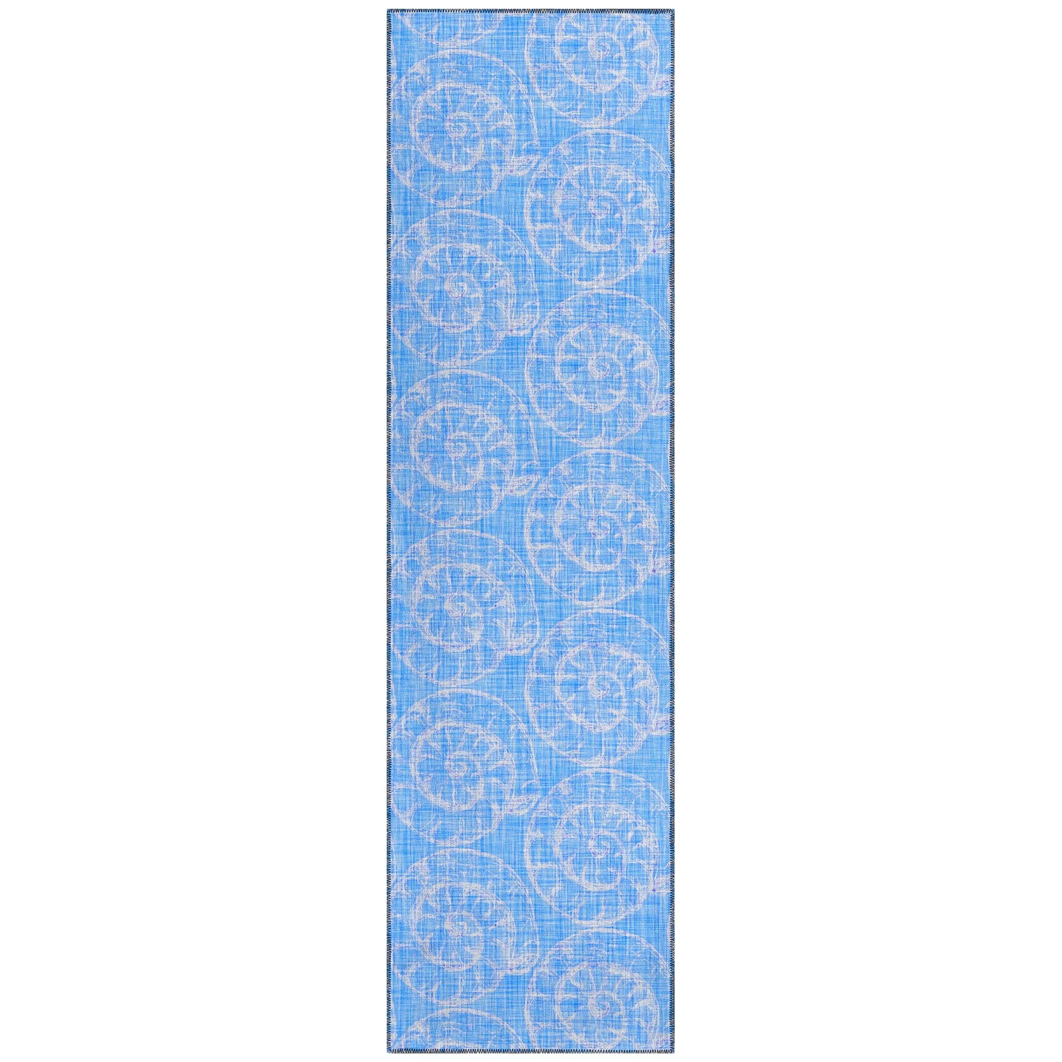 Indoor/ Outdoor Surfside Imprints Washable Rug New