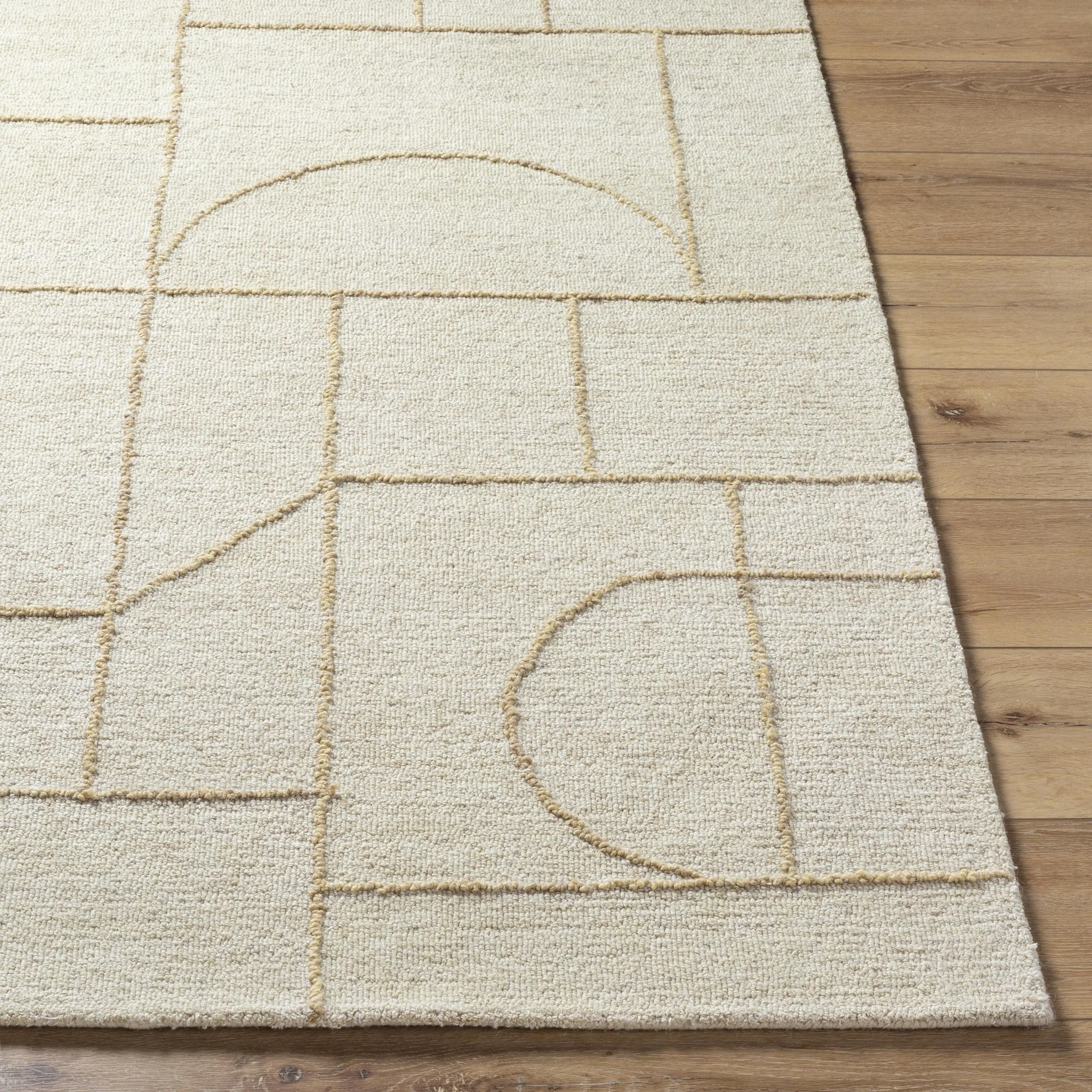 Jaycie Morrocan Abstract Area Rug