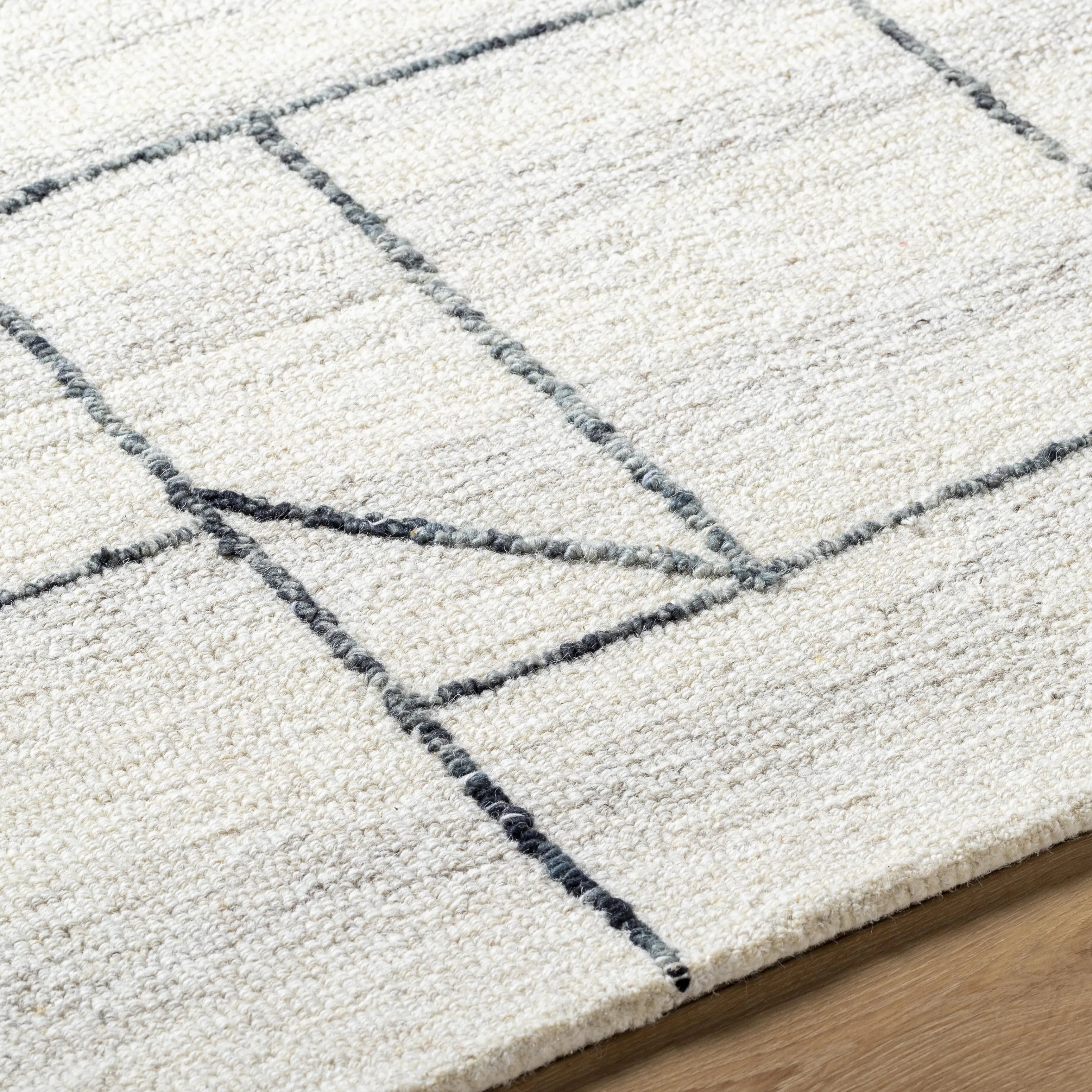 Jaycie Morrocan Abstract Area Rug