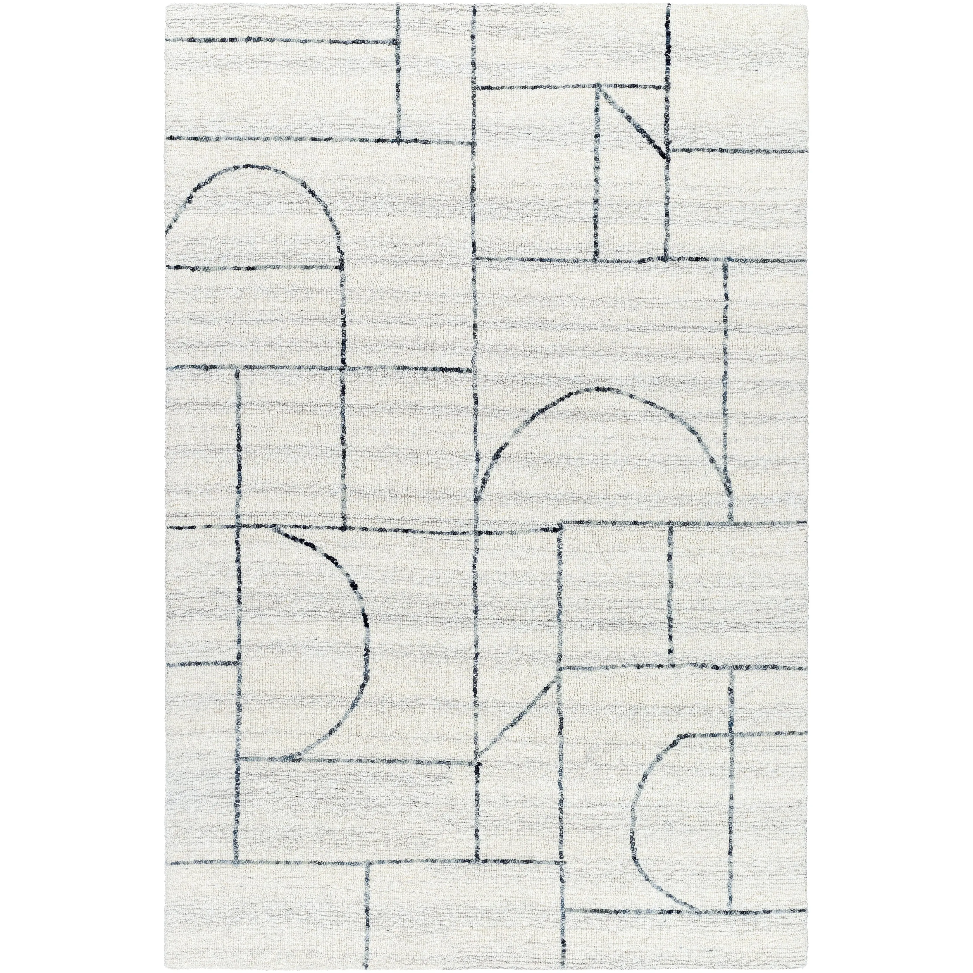 Jaycie Morrocan Abstract Area Rug