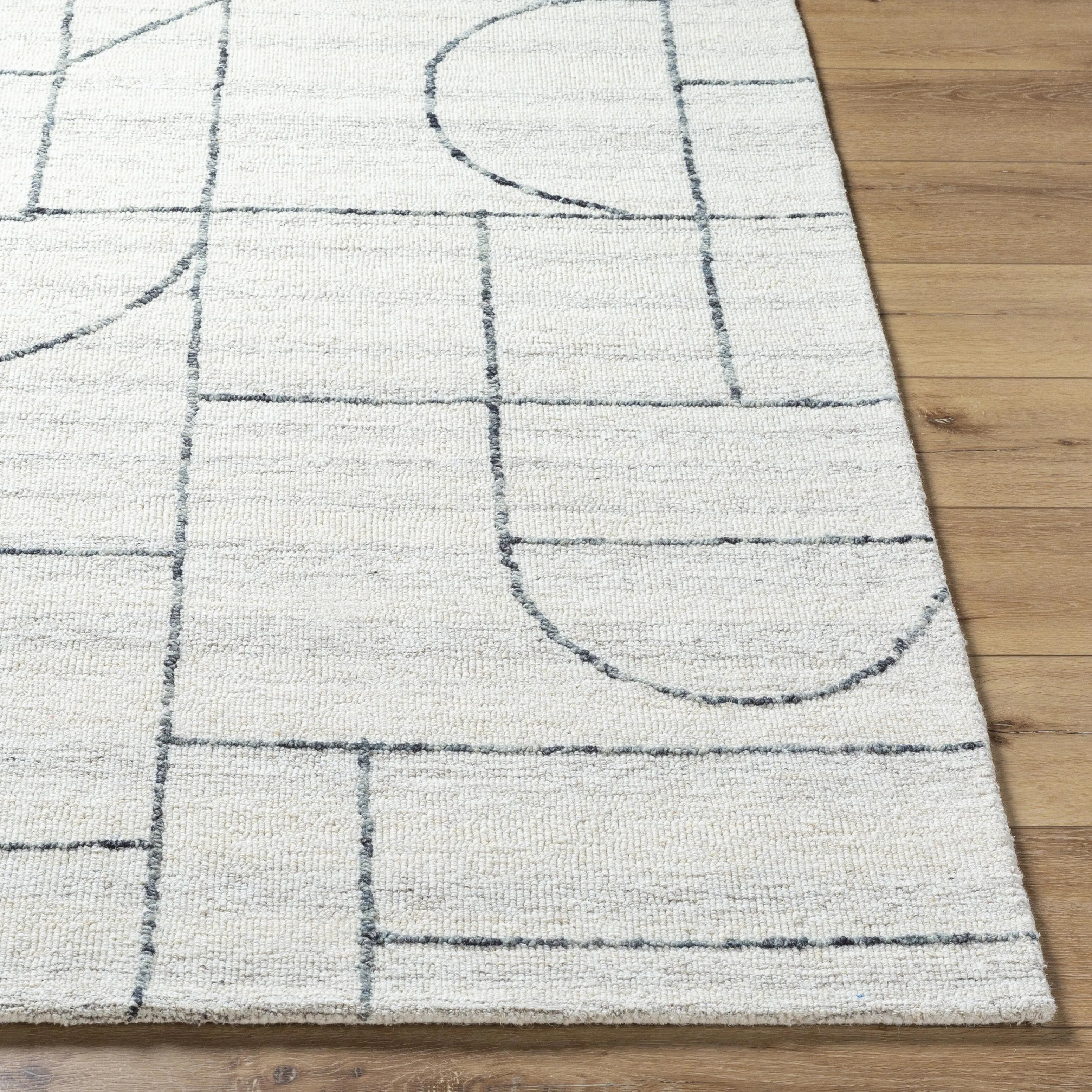 Jaycie Morrocan Abstract Area Rug