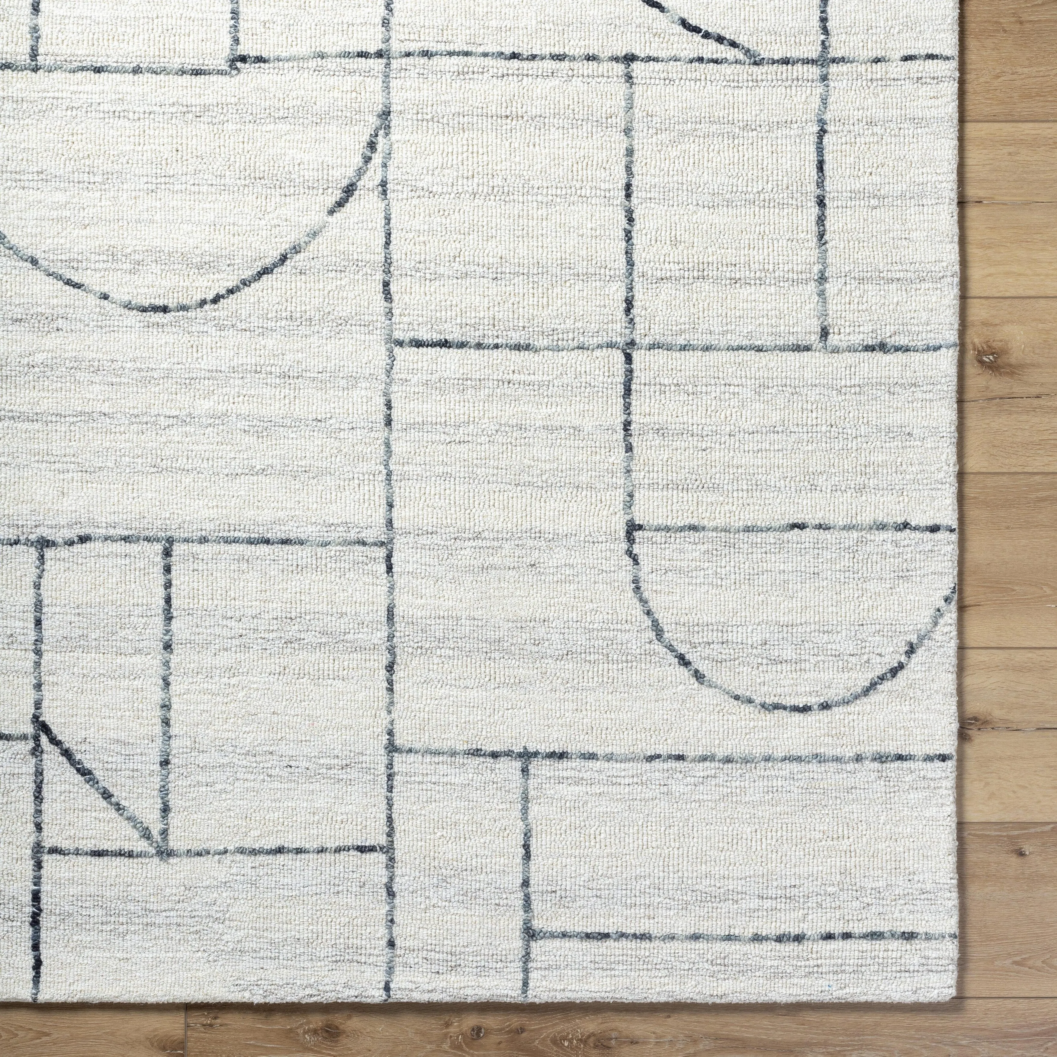 Jaycie Morrocan Abstract Area Rug