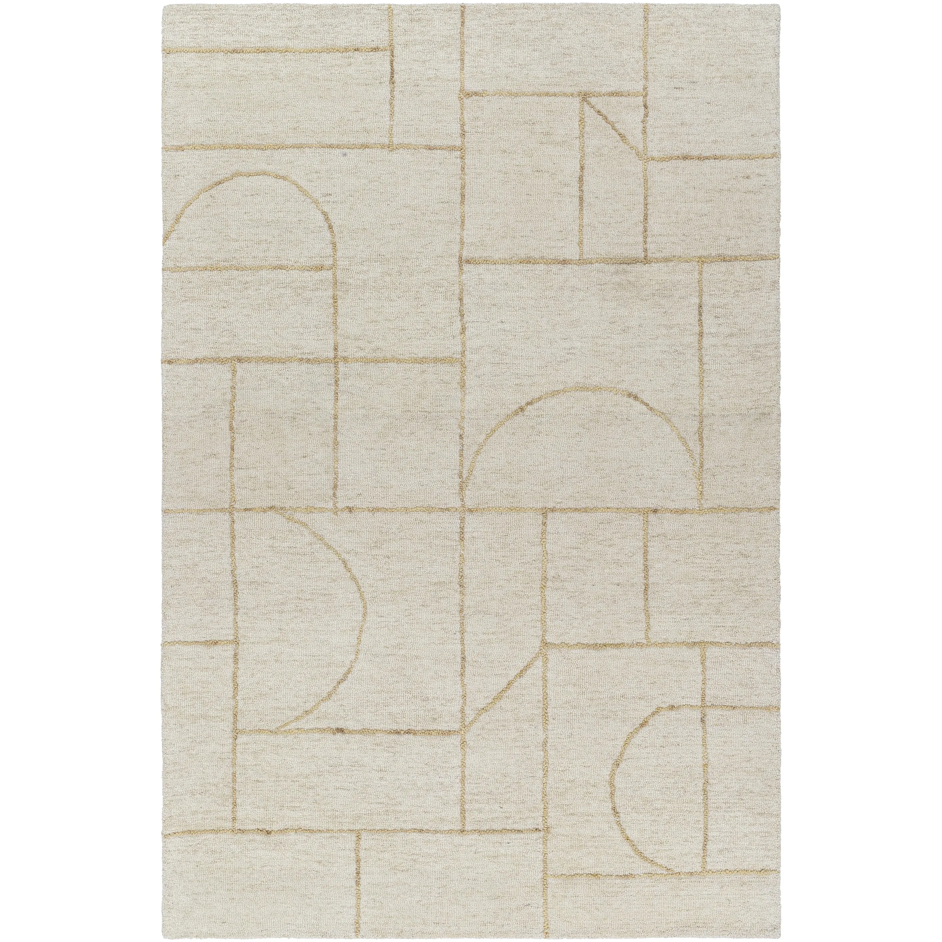 Jaycie Morrocan Abstract Area Rug