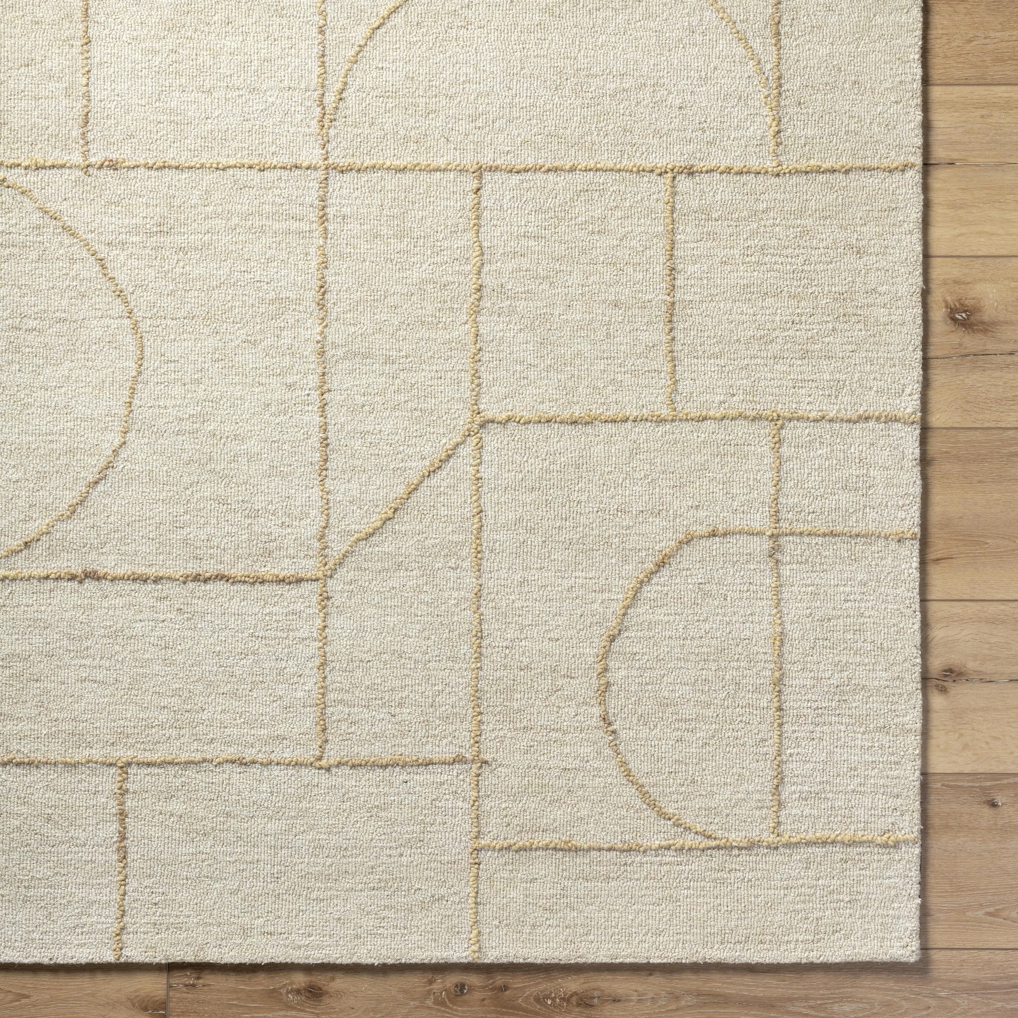 Jaycie Morrocan Abstract Area Rug