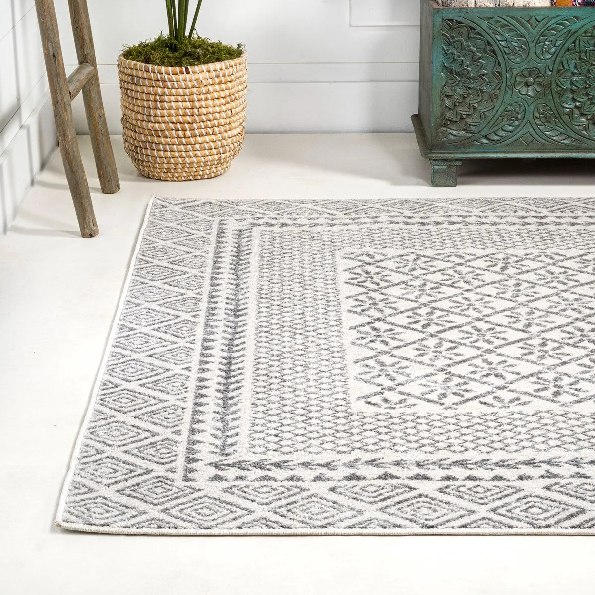 JONATHAN Y Amir Modern Geometric Boho Rug Area Rug