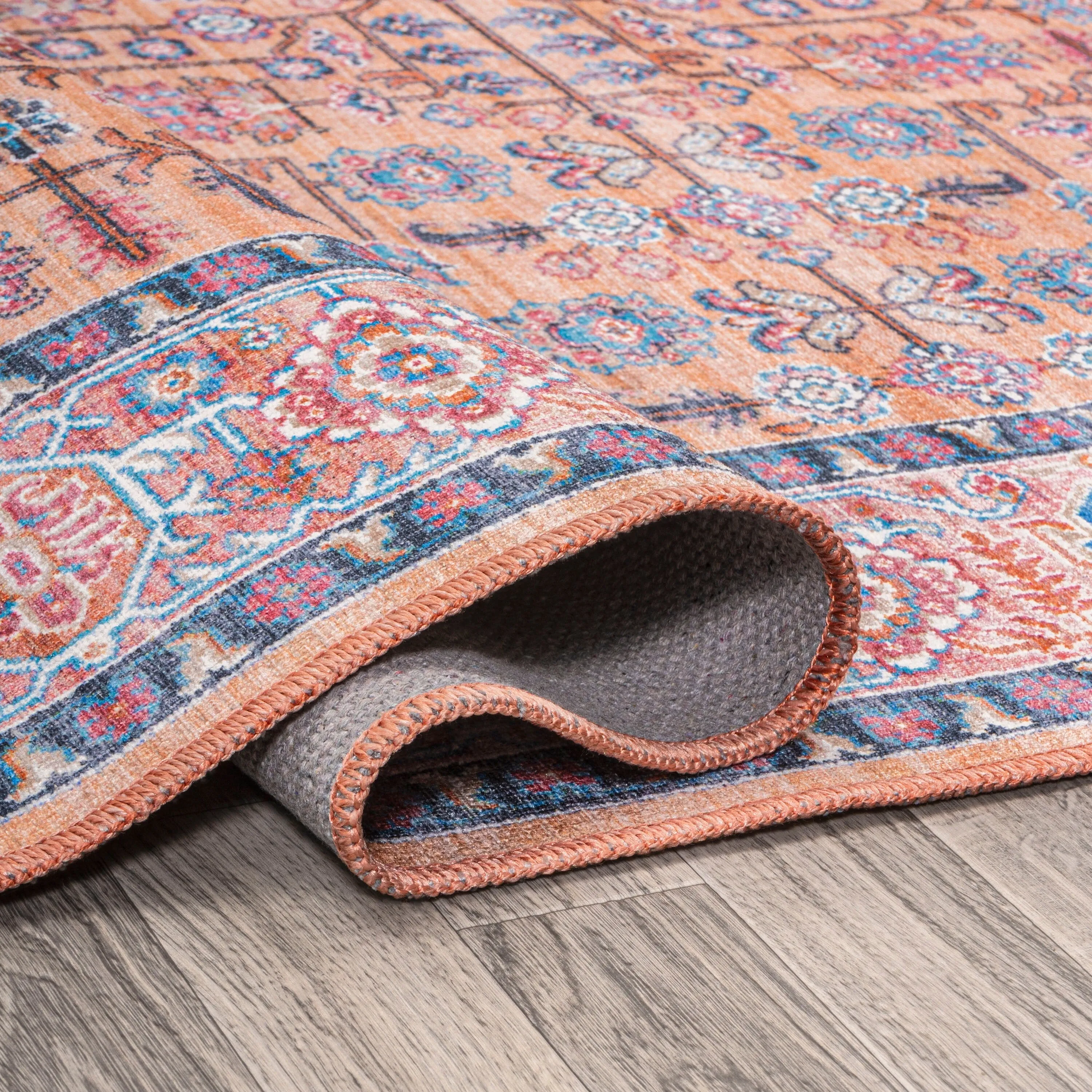 JONATHAN Y Cirali All-Over Persian Machine Washable Area Rug