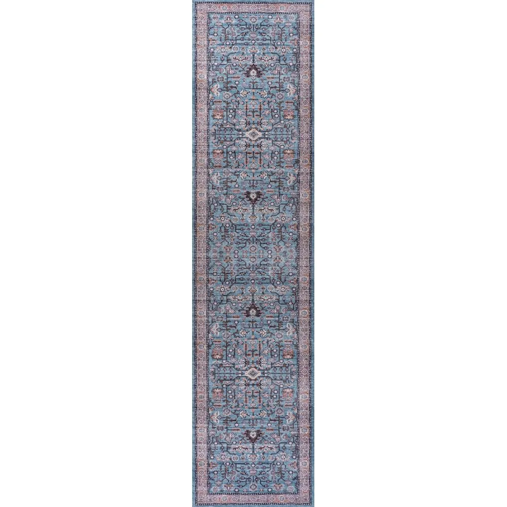 JONATHAN Y Cirali All-Over Persian Machine Washable Area Rug