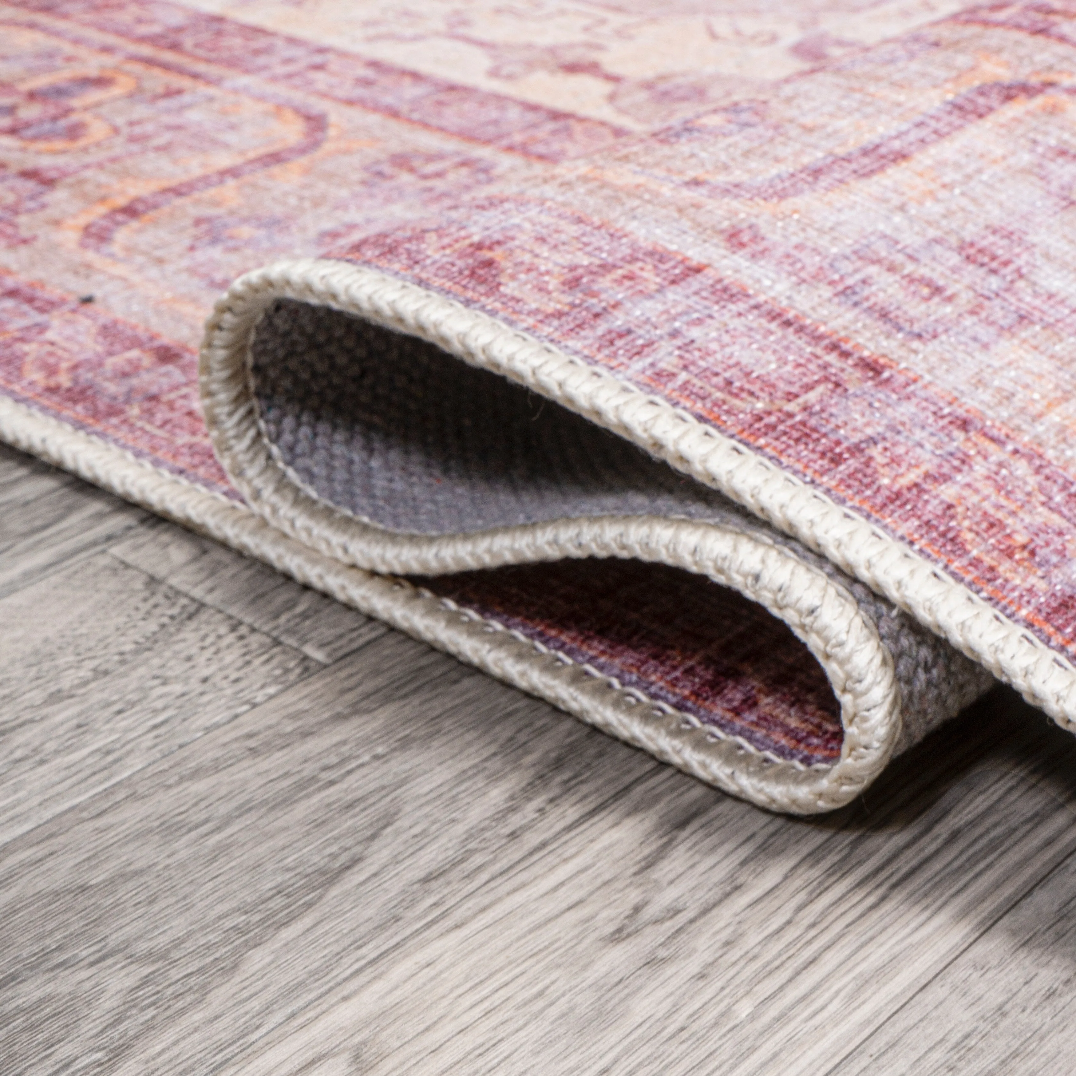 JONATHAN Y Cirali All-Over Persian Machine Washable Area Rug