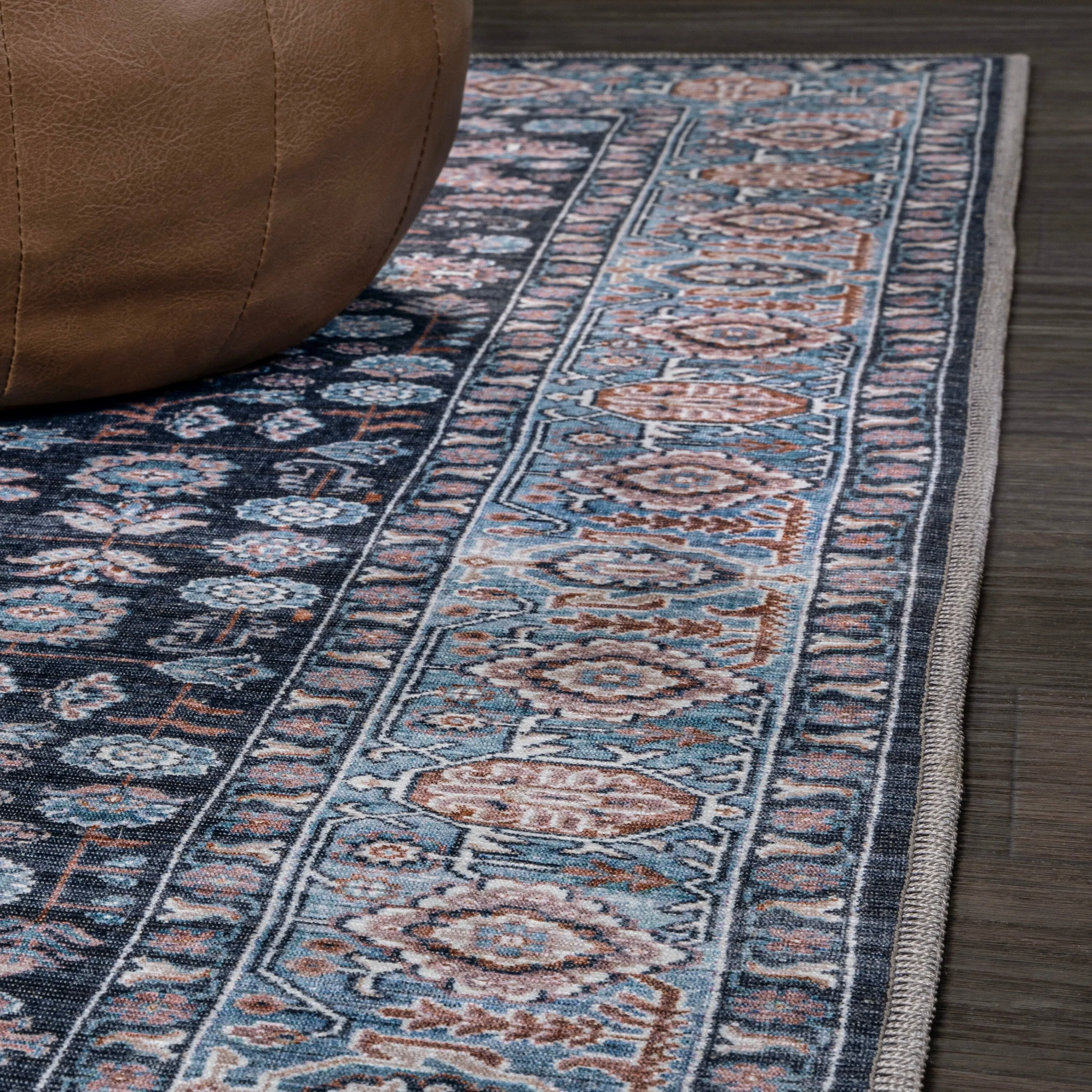 JONATHAN Y Cirali All-Over Persian Machine Washable Area Rug