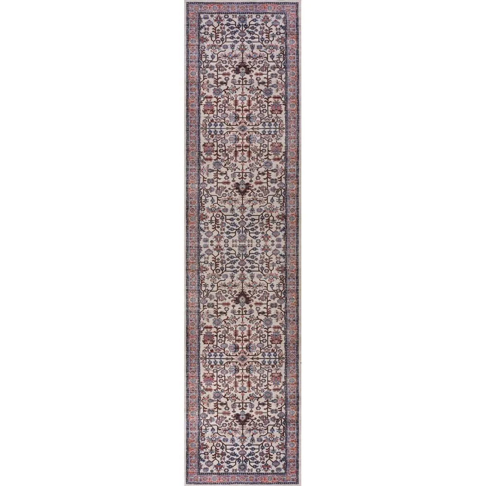 JONATHAN Y Cirali All-Over Persian Machine Washable Area Rug