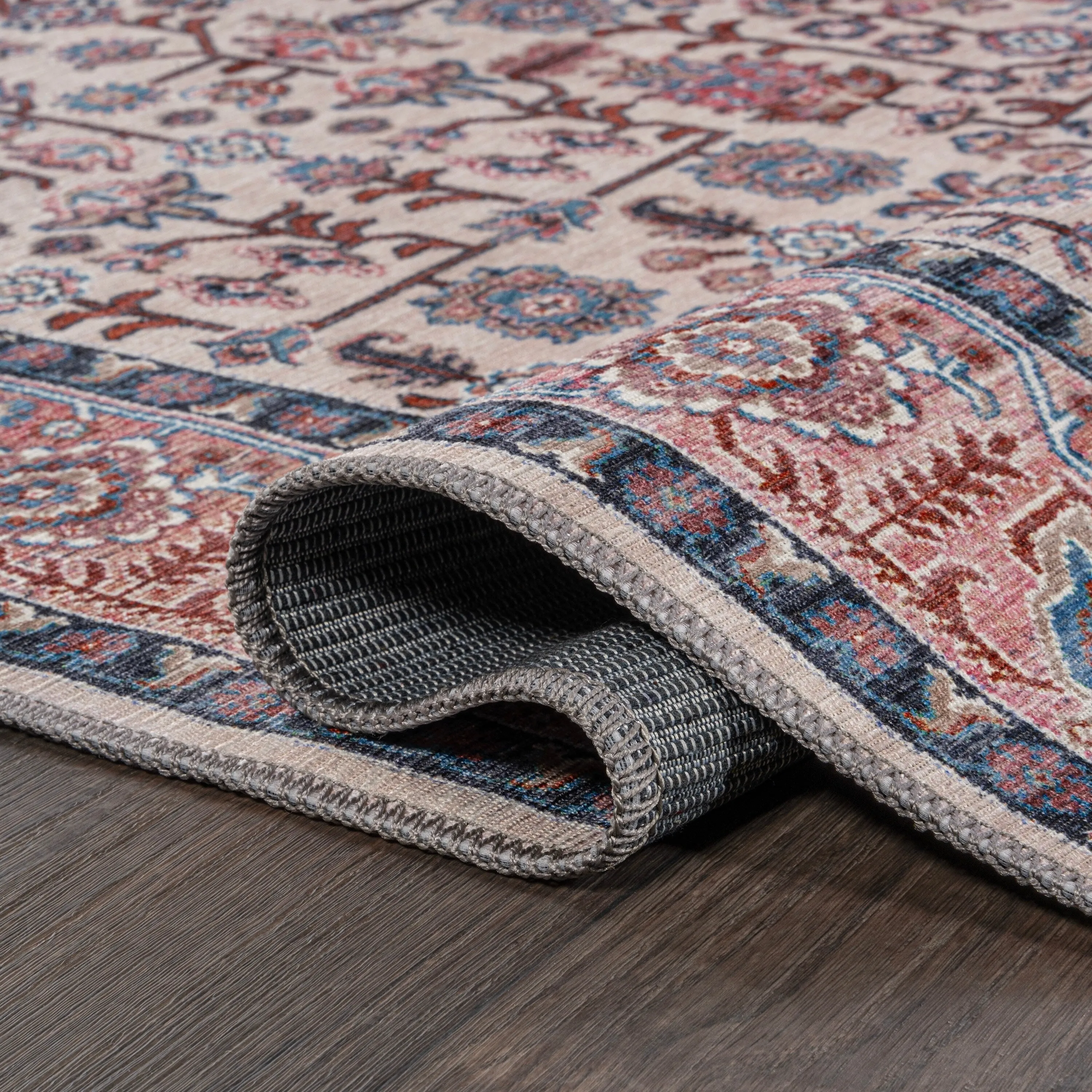 JONATHAN Y Cirali All-Over Persian Machine Washable Area Rug