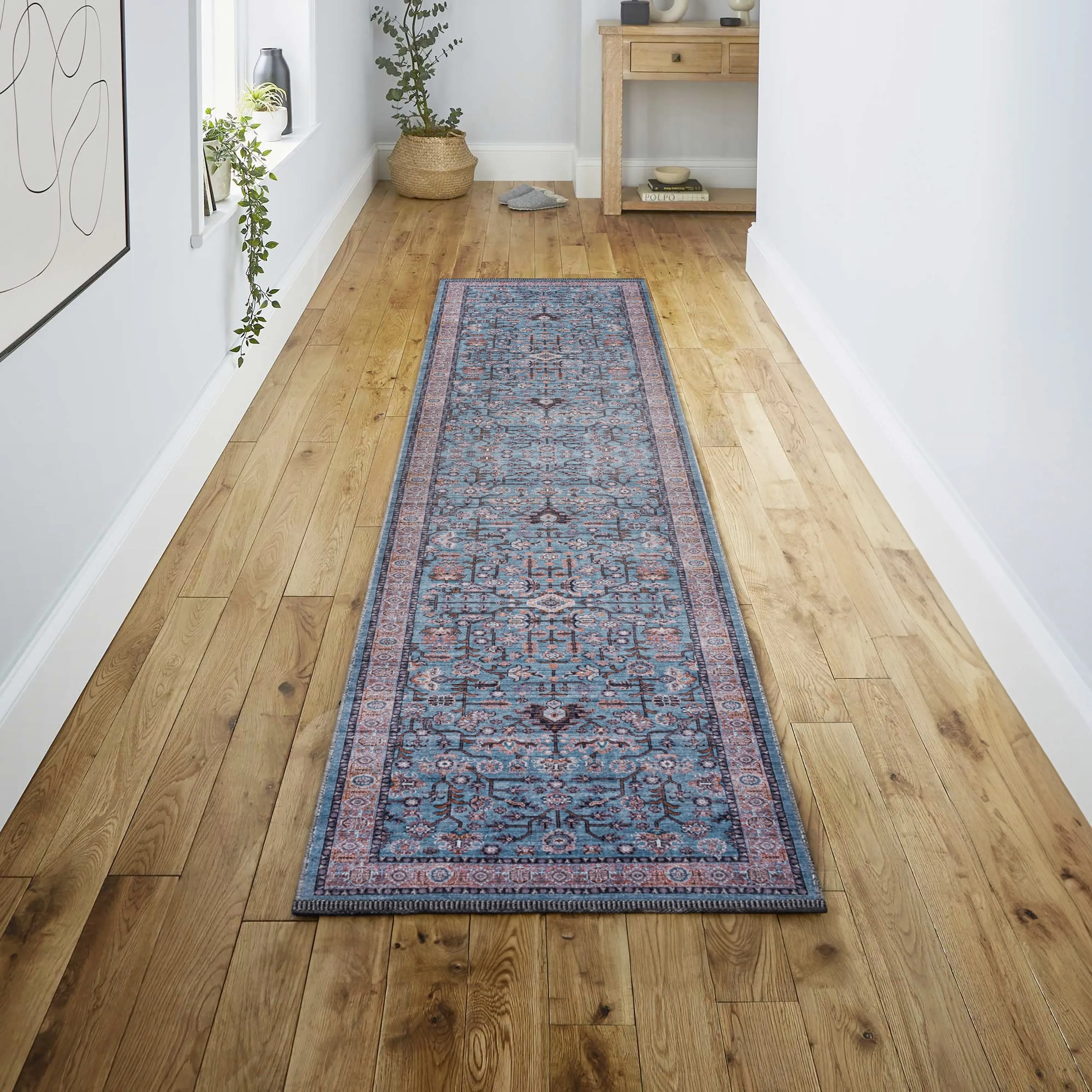 JONATHAN Y Cirali All-Over Persian Machine Washable Area Rug