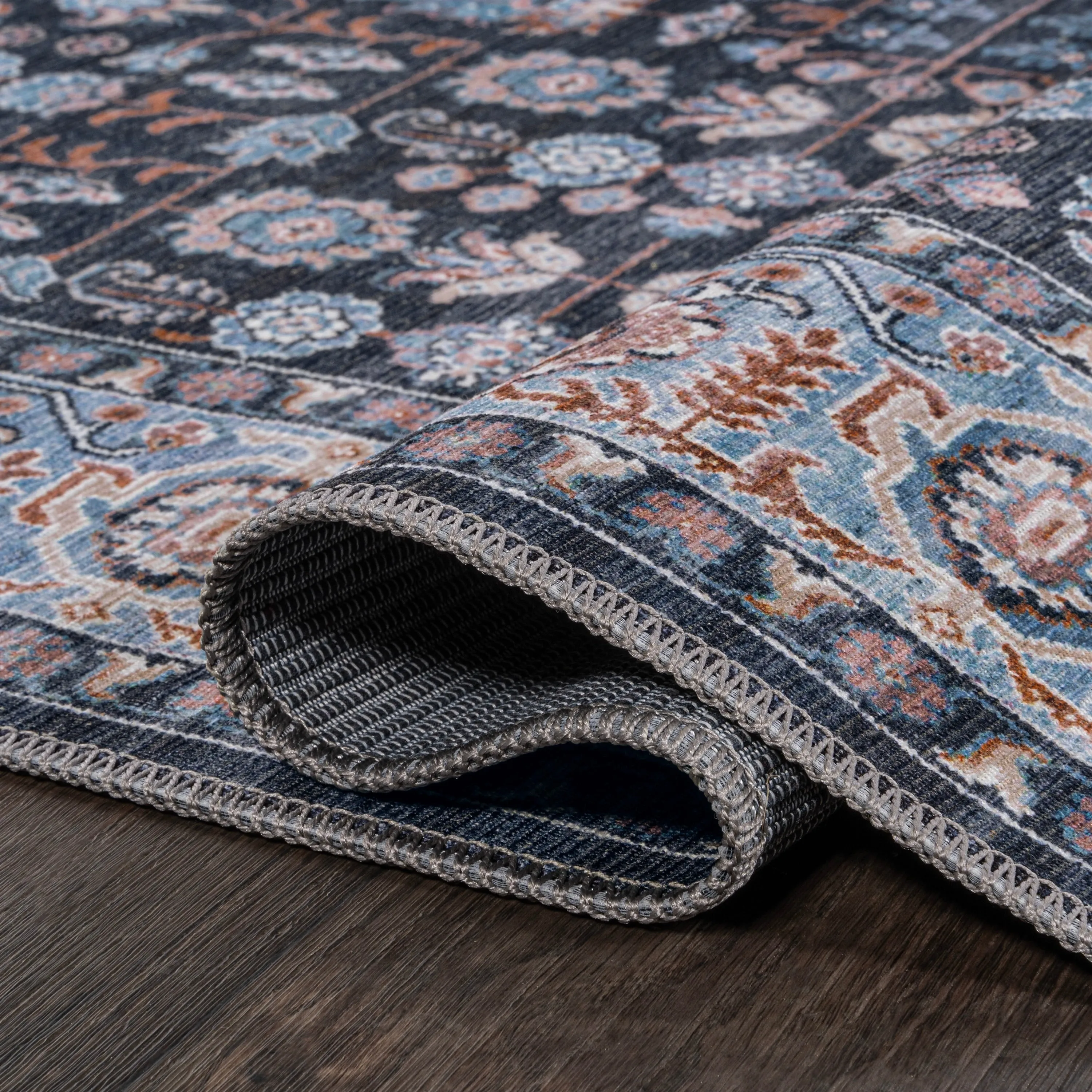 JONATHAN Y Cirali All-Over Persian Machine Washable Area Rug
