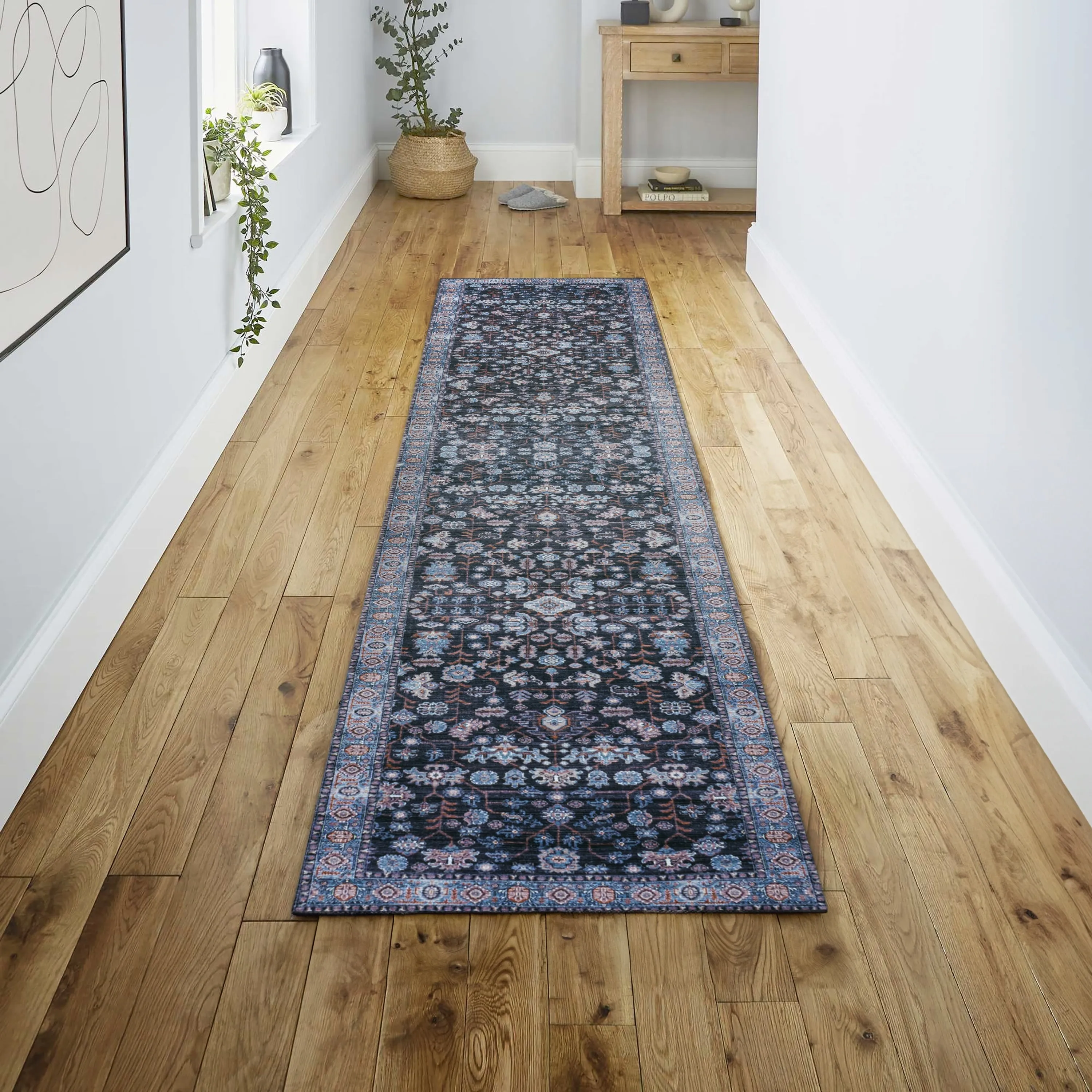 JONATHAN Y Cirali All-Over Persian Machine Washable Area Rug