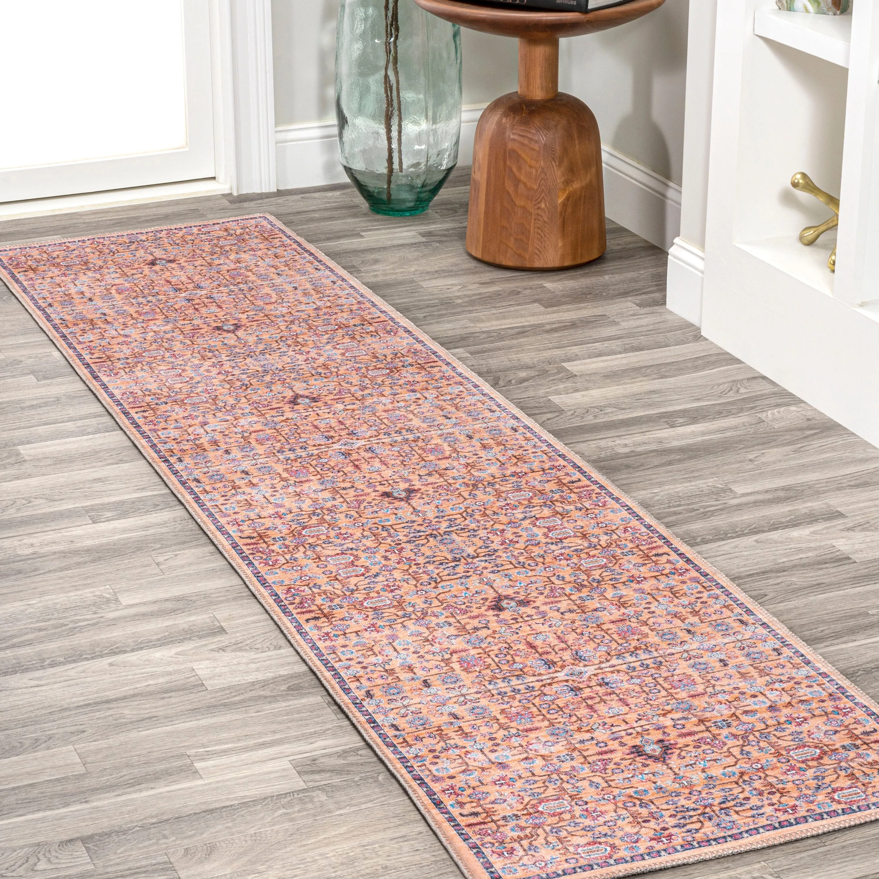 JONATHAN Y Cirali All-Over Persian Machine Washable Area Rug