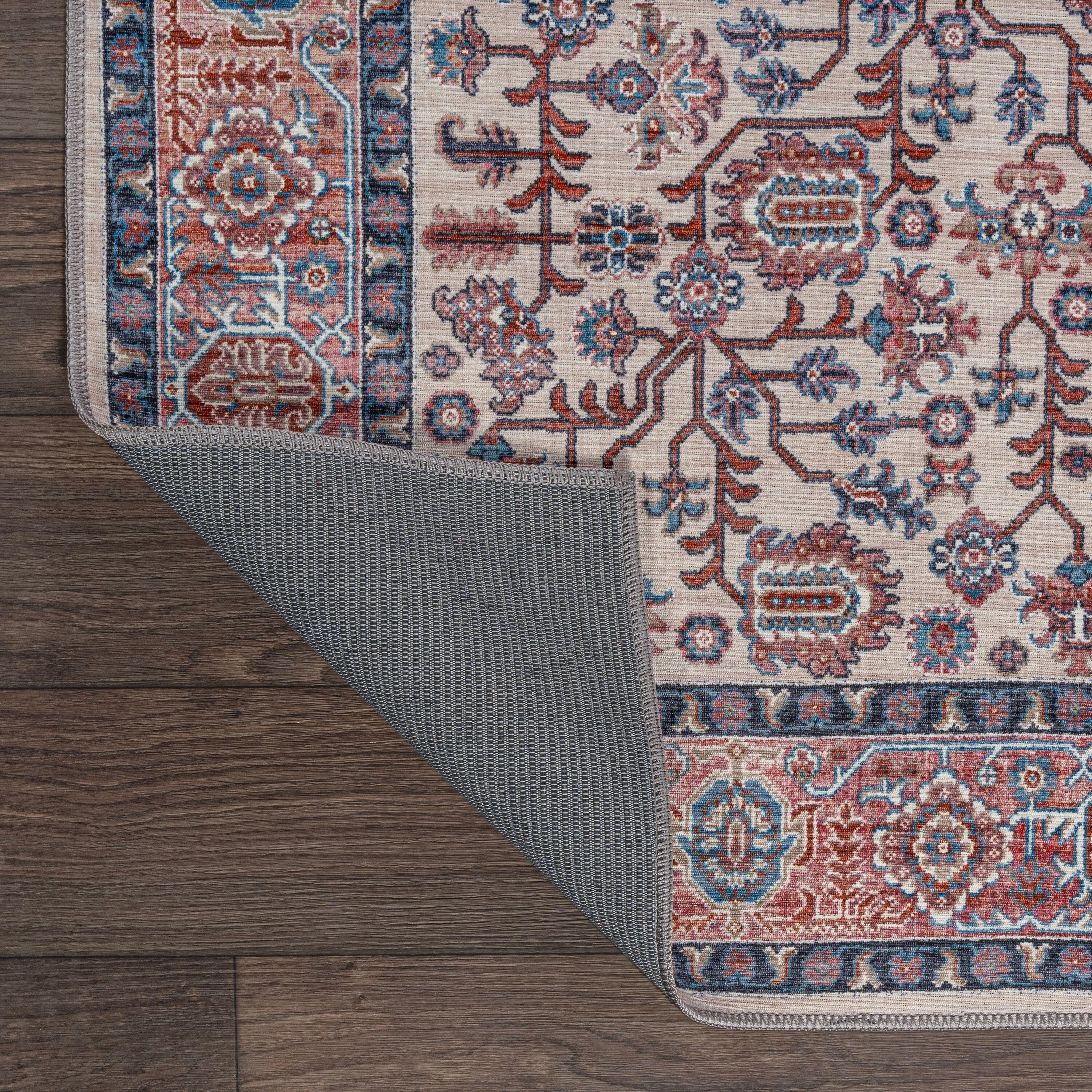 JONATHAN Y Cirali All-Over Persian Machine Washable Area Rug