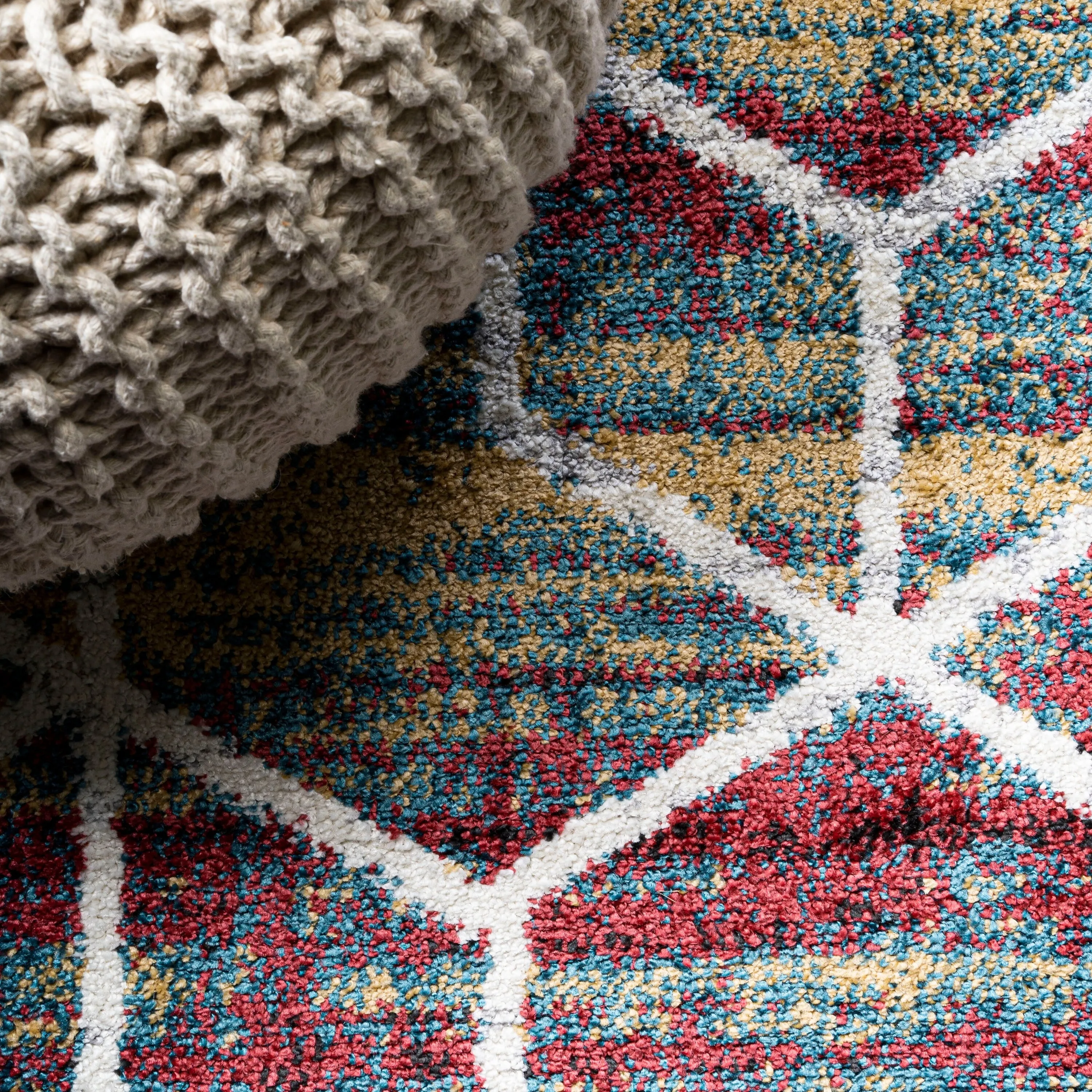 JONATHAN Y Cole Blocks Modern Geometric Area Rug