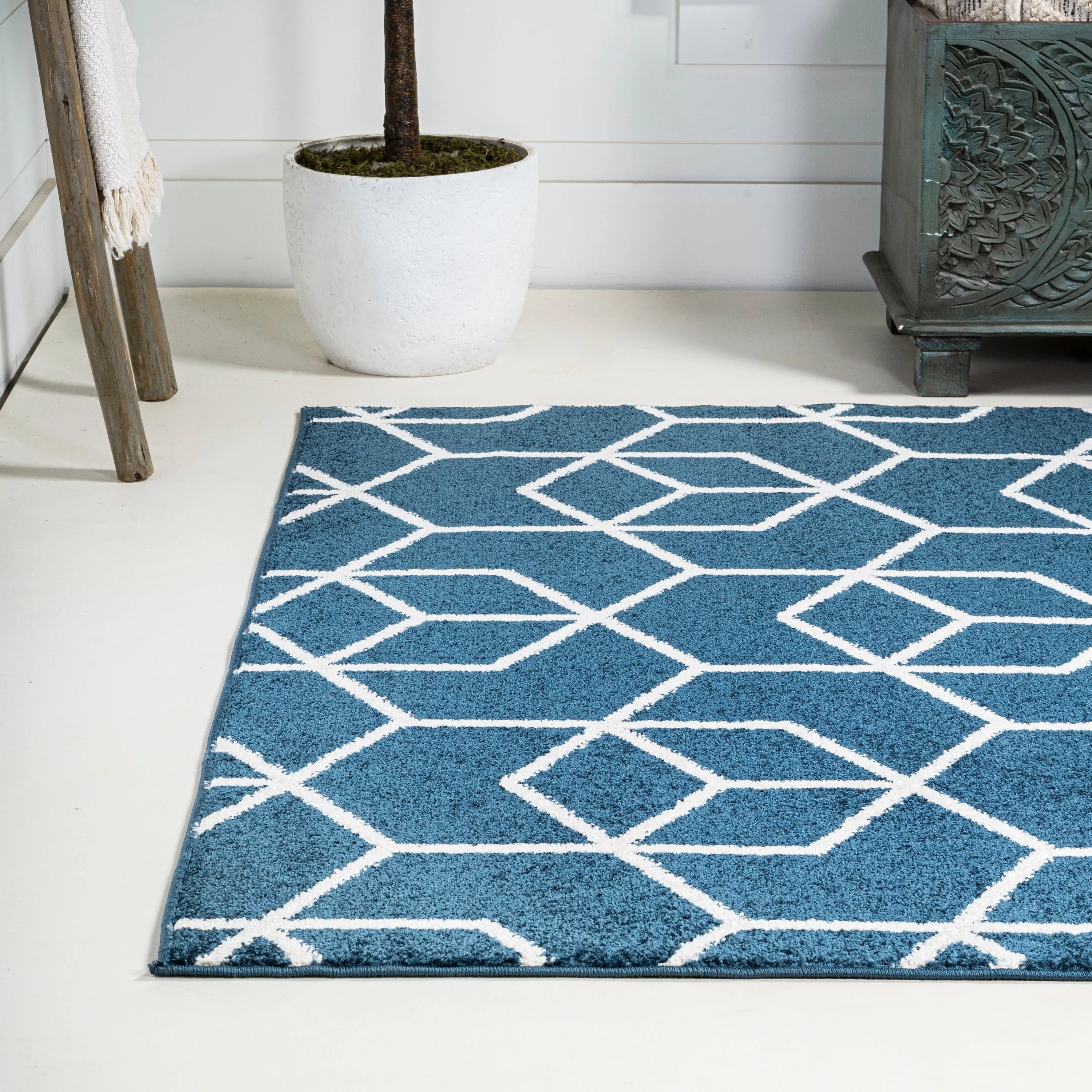 JONATHAN Y Cole Blocks Modern Geometric Area Rug