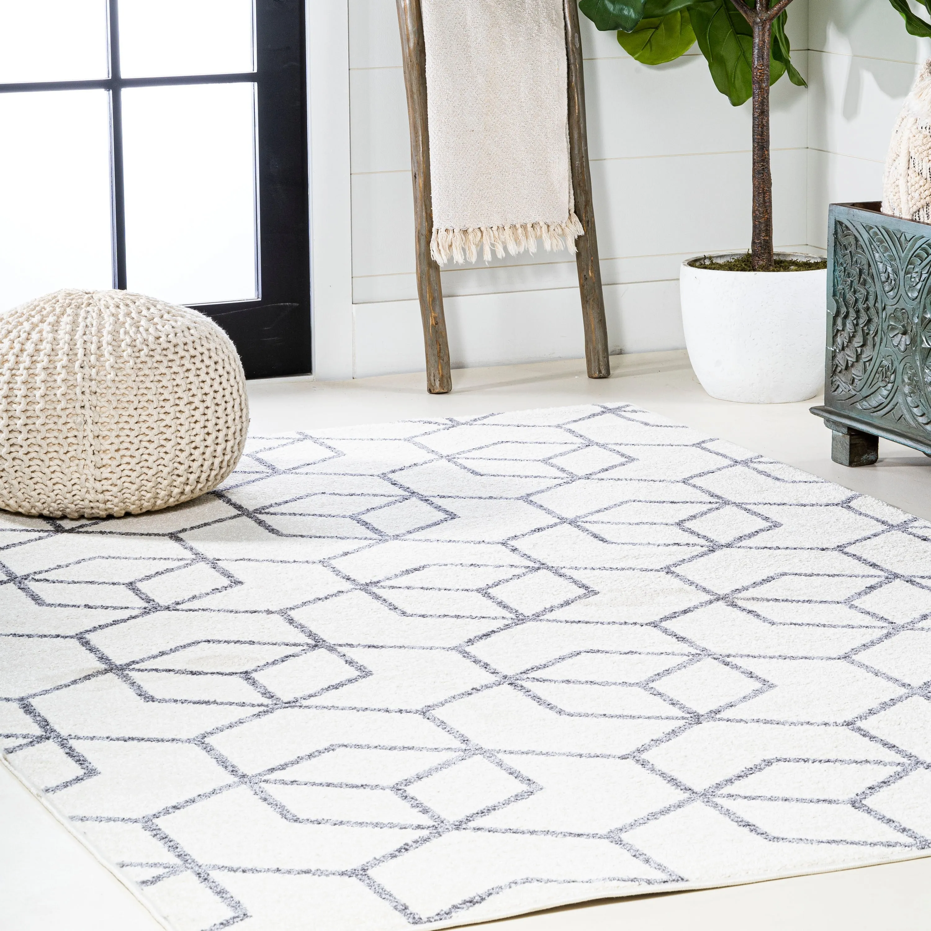 JONATHAN Y Cole Blocks Modern Geometric Area Rug
