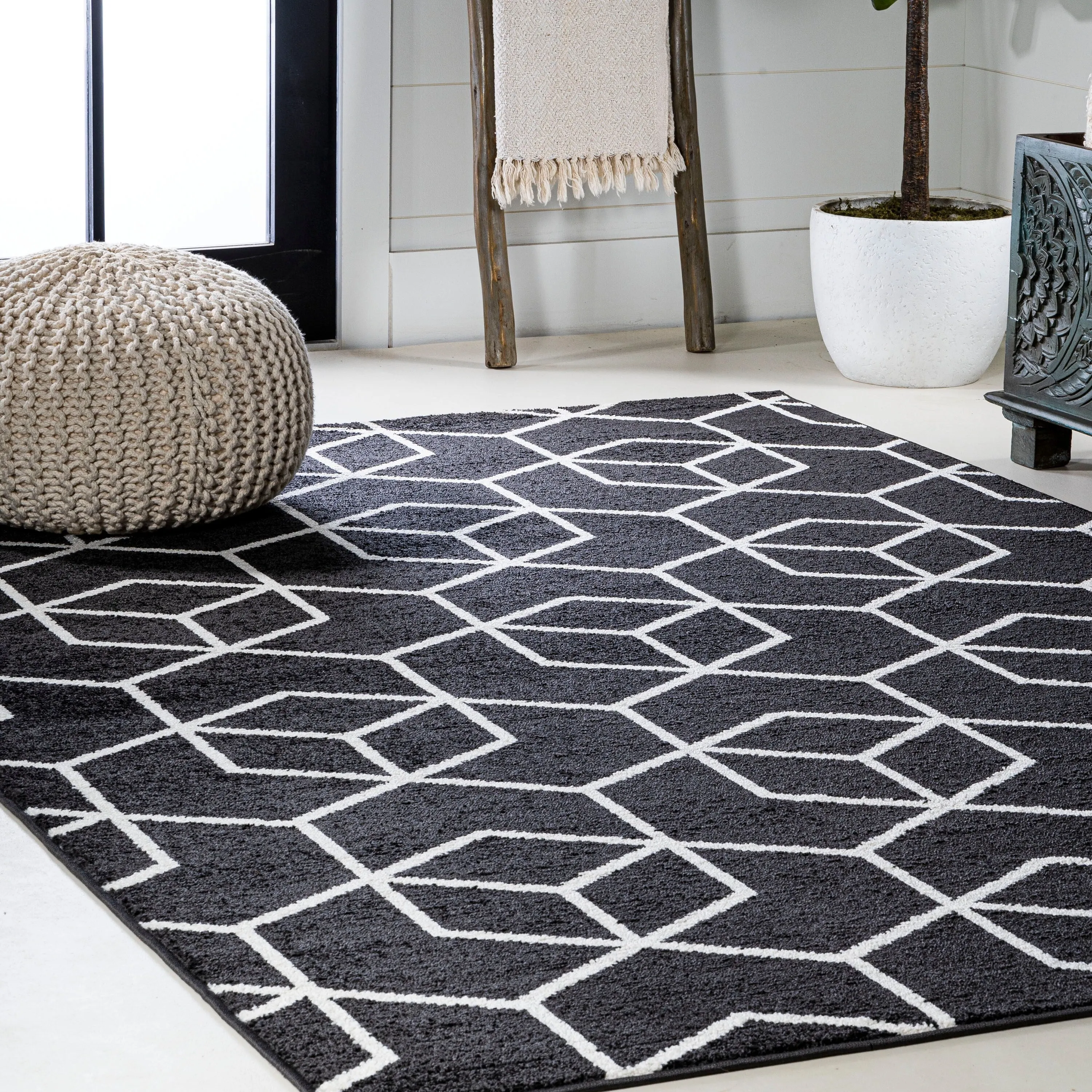 JONATHAN Y Cole Blocks Modern Geometric Area Rug