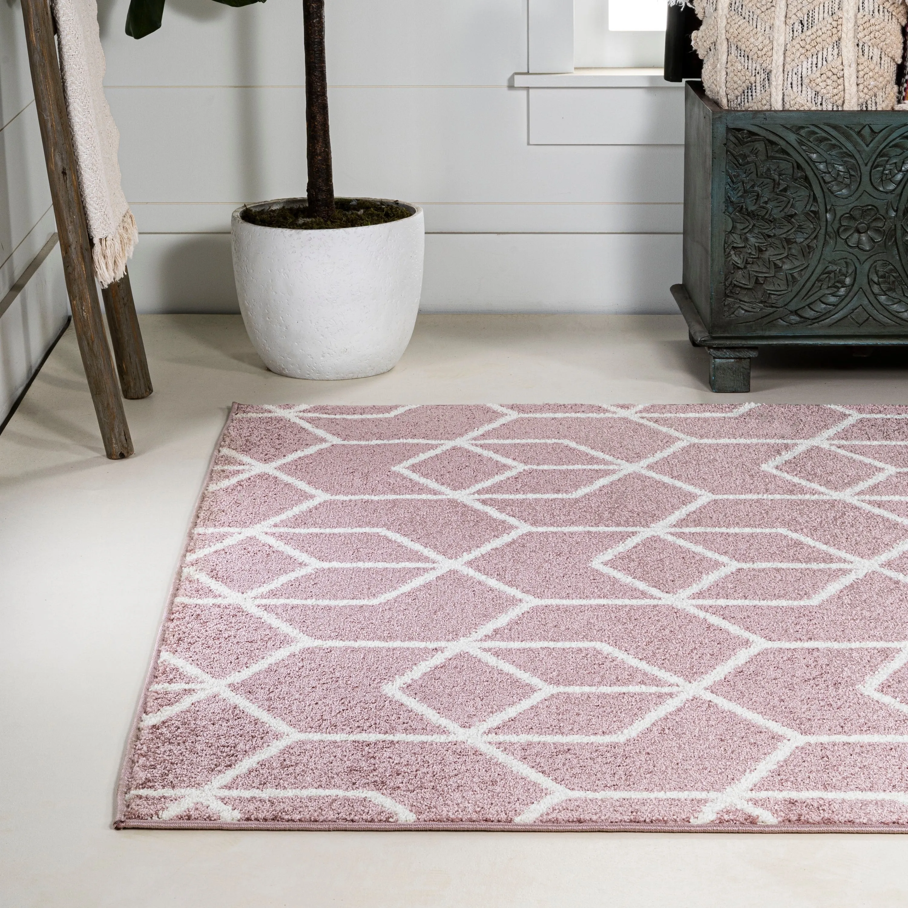 JONATHAN Y Cole Blocks Modern Geometric Area Rug