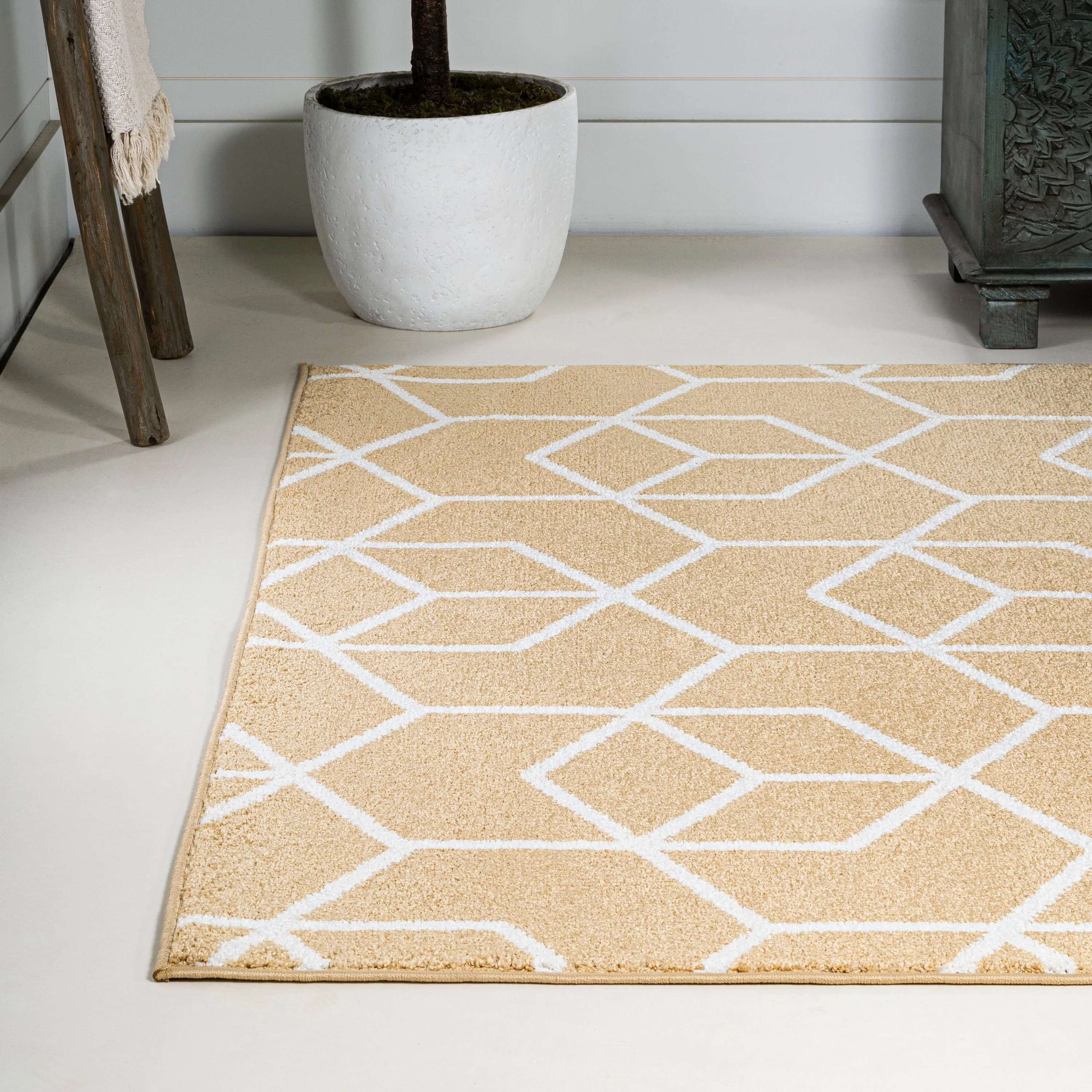 JONATHAN Y Cole Blocks Modern Geometric Area Rug
