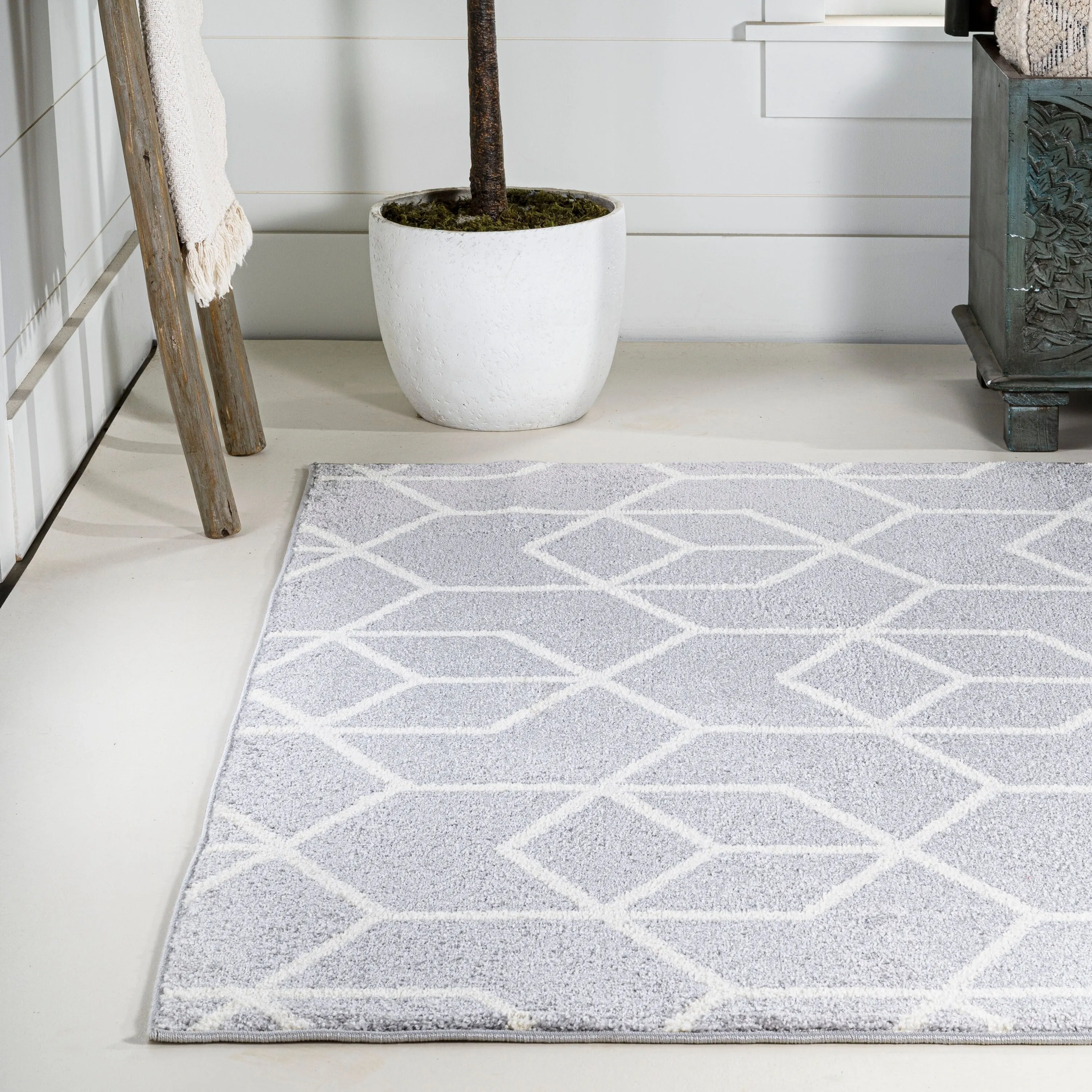 JONATHAN Y Cole Blocks Modern Geometric Area Rug