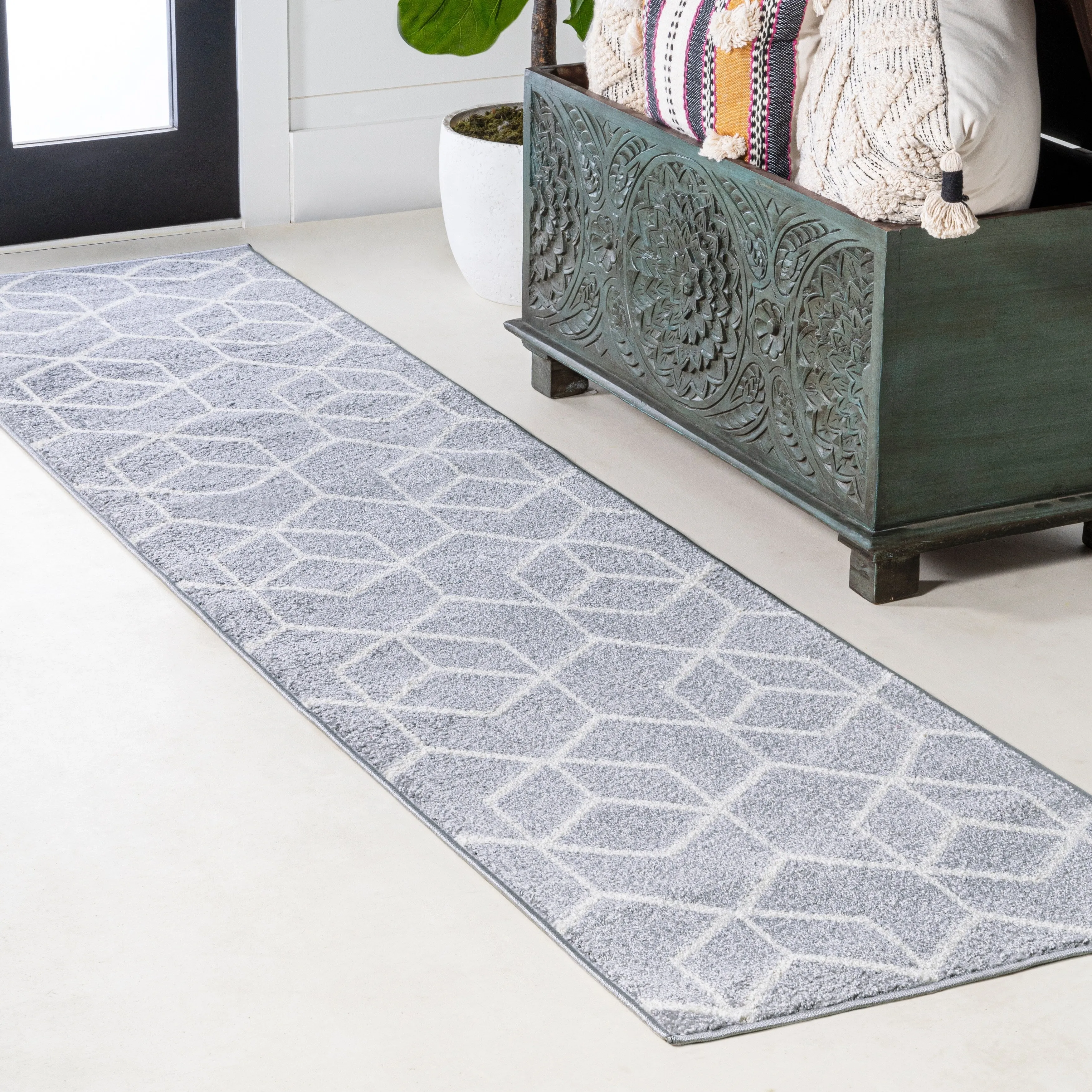 JONATHAN Y Cole Blocks Modern Geometric Area Rug
