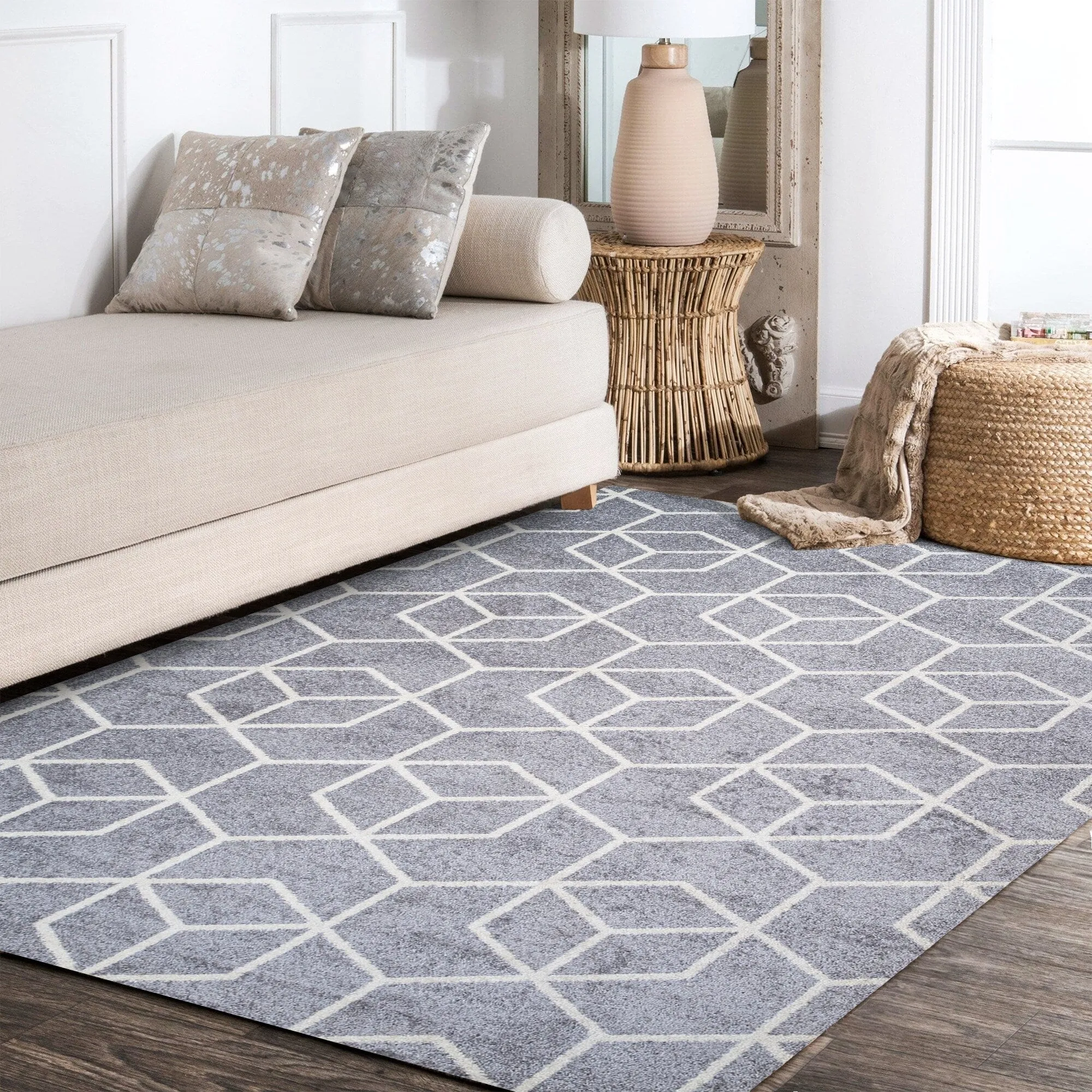 JONATHAN Y Cole Blocks Modern Geometric Area Rug