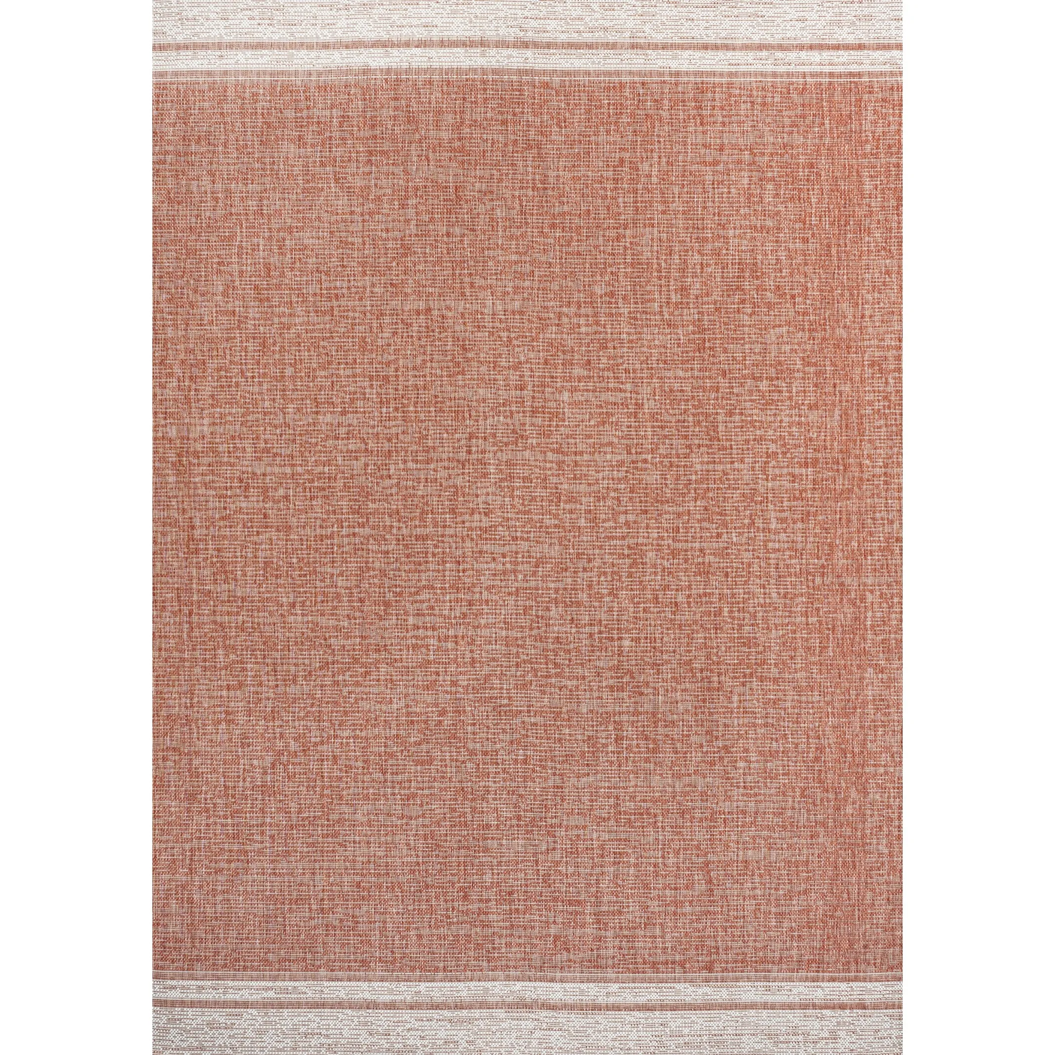 JONATHAN Y Darcy Modern Minimalist Mingled Solid Black/Cream Indoor/Outdoor Area Rug