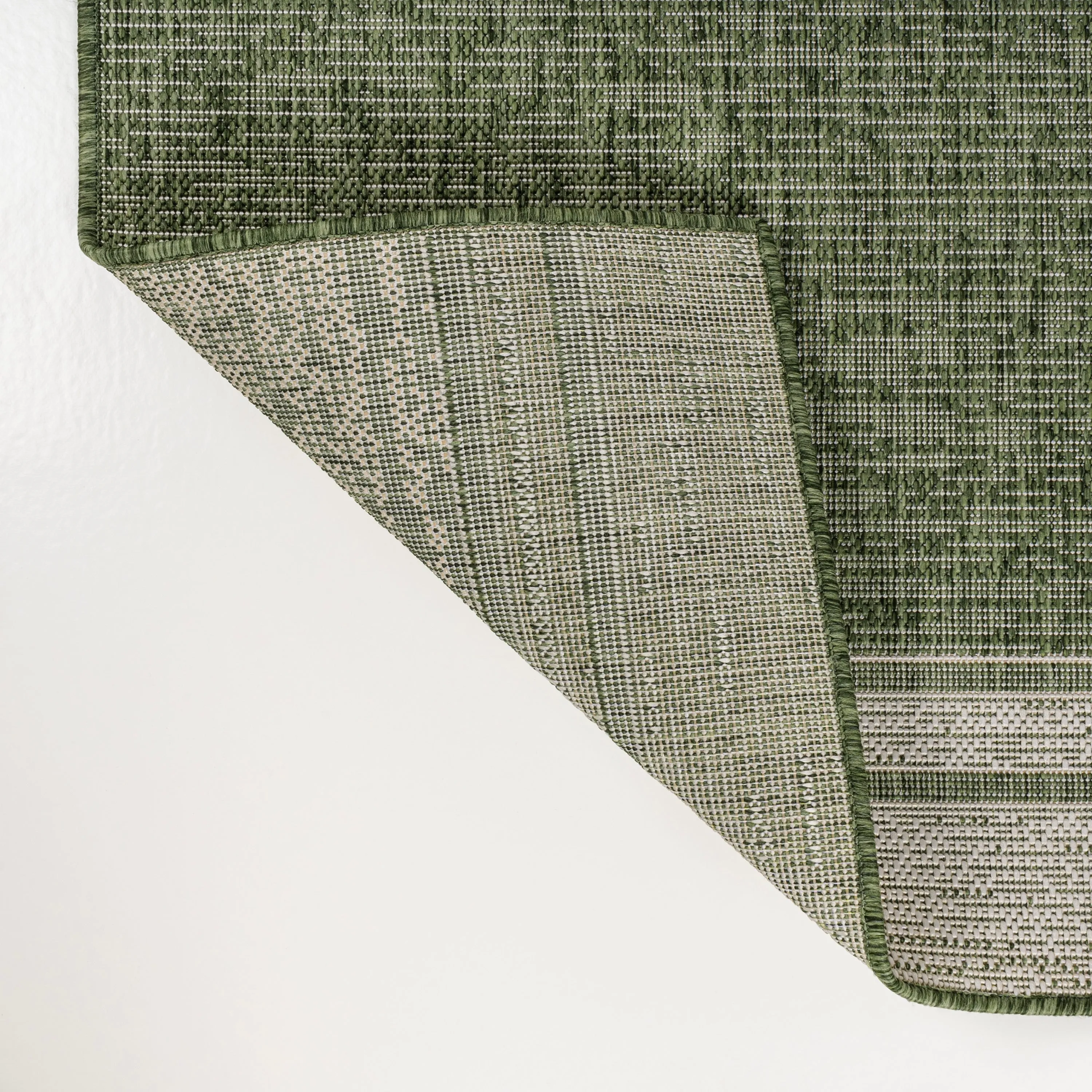 JONATHAN Y Darcy Modern Minimalist Mingled Solid Black/Cream Indoor/Outdoor Area Rug