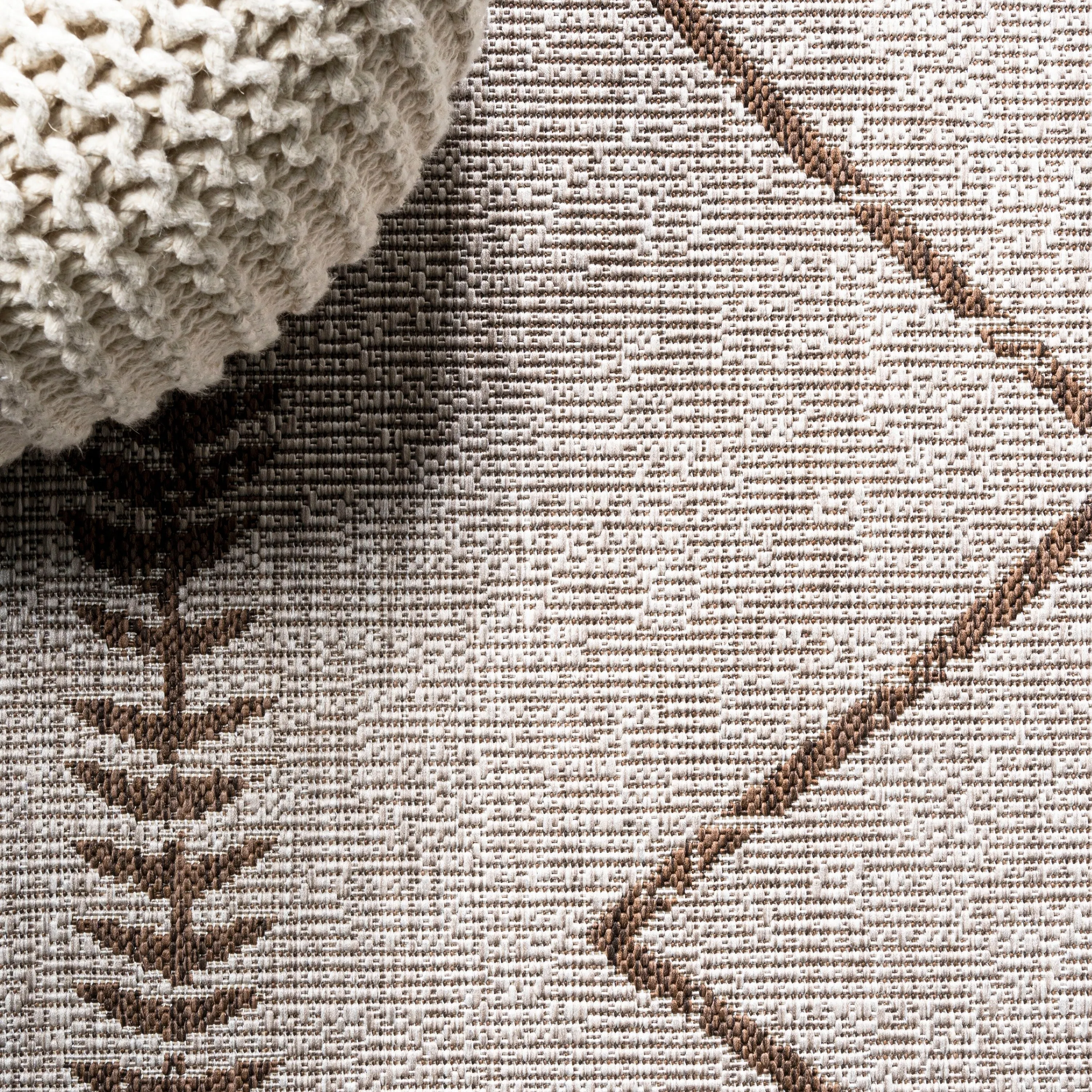 JONATHAN Y Kafel Tribal Diamond Trellis Indoor/Outdoor Area Rug