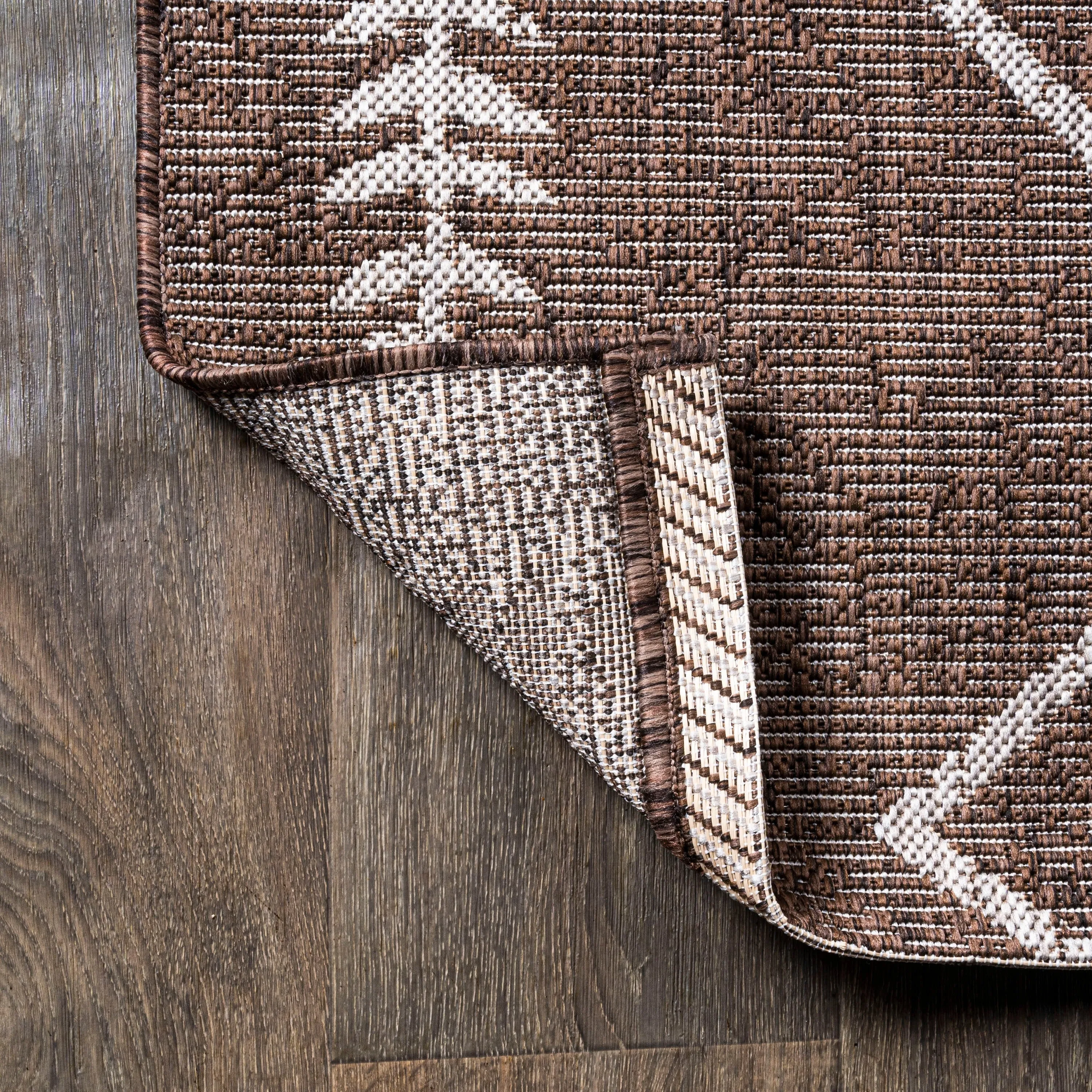 JONATHAN Y Kafel Tribal Diamond Trellis Indoor/Outdoor Area Rug