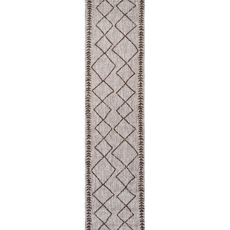 JONATHAN Y Kafel Tribal Diamond Trellis Indoor/Outdoor Area Rug