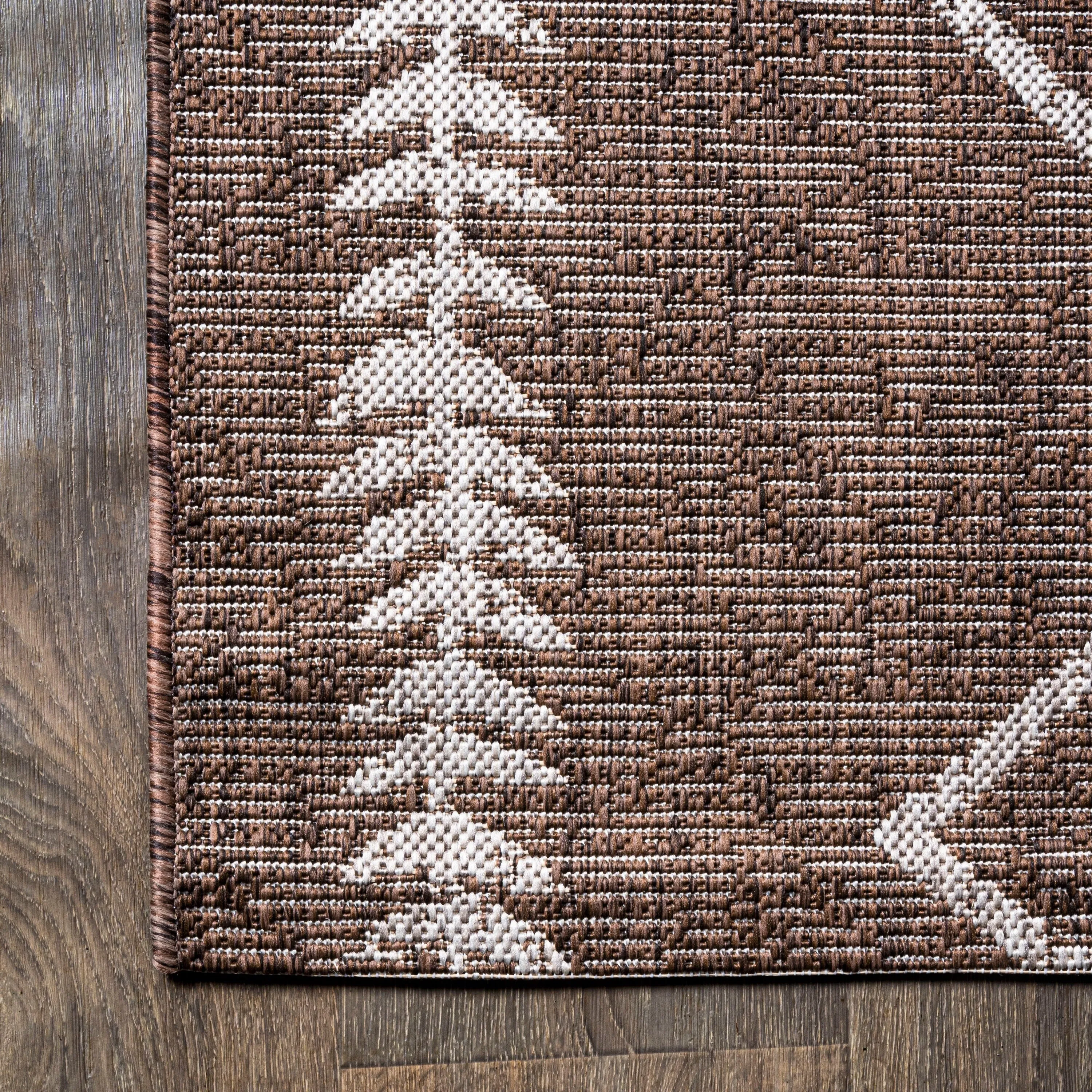 JONATHAN Y Kafel Tribal Diamond Trellis Indoor/Outdoor Area Rug