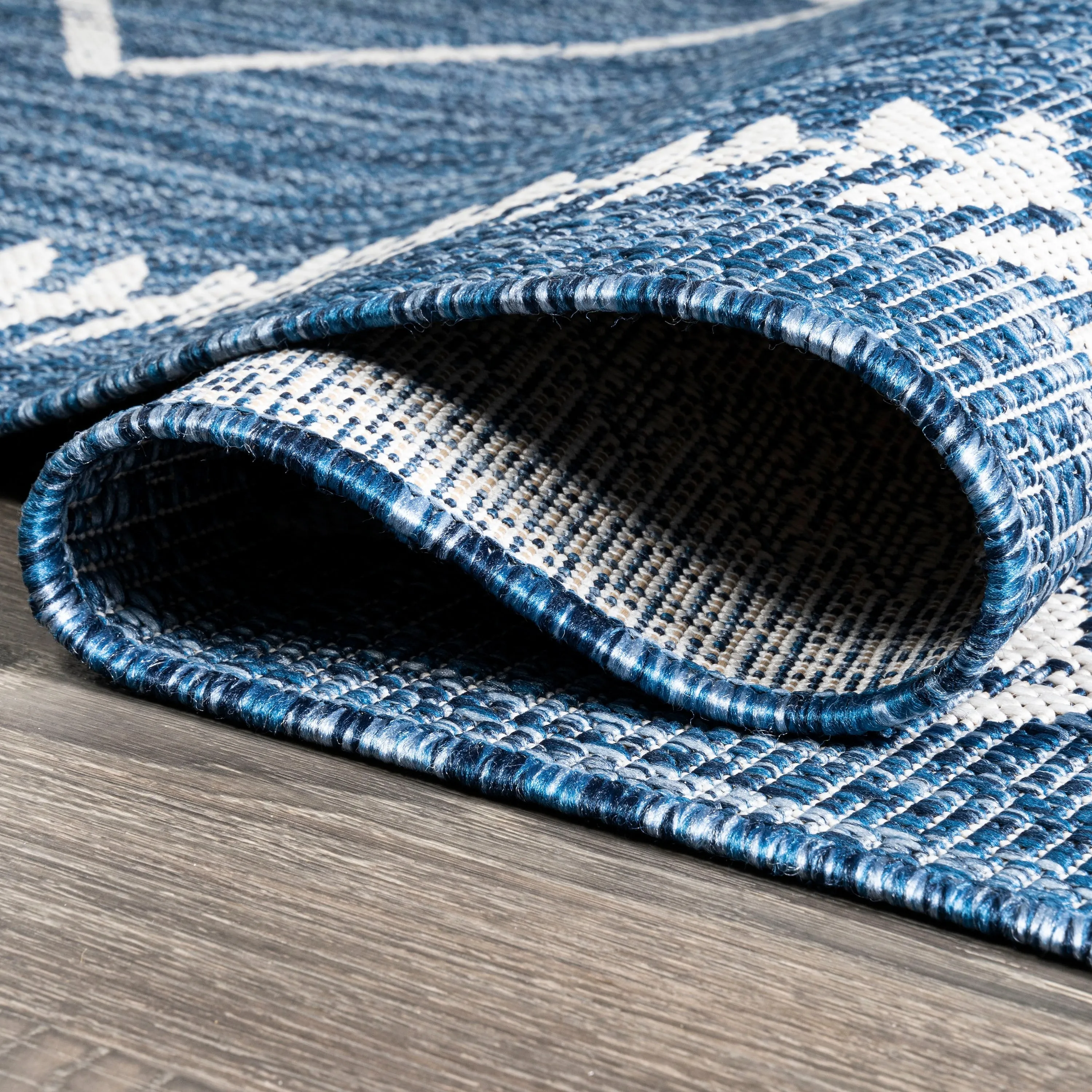 JONATHAN Y Kafel Tribal Diamond Trellis Indoor/Outdoor Area Rug