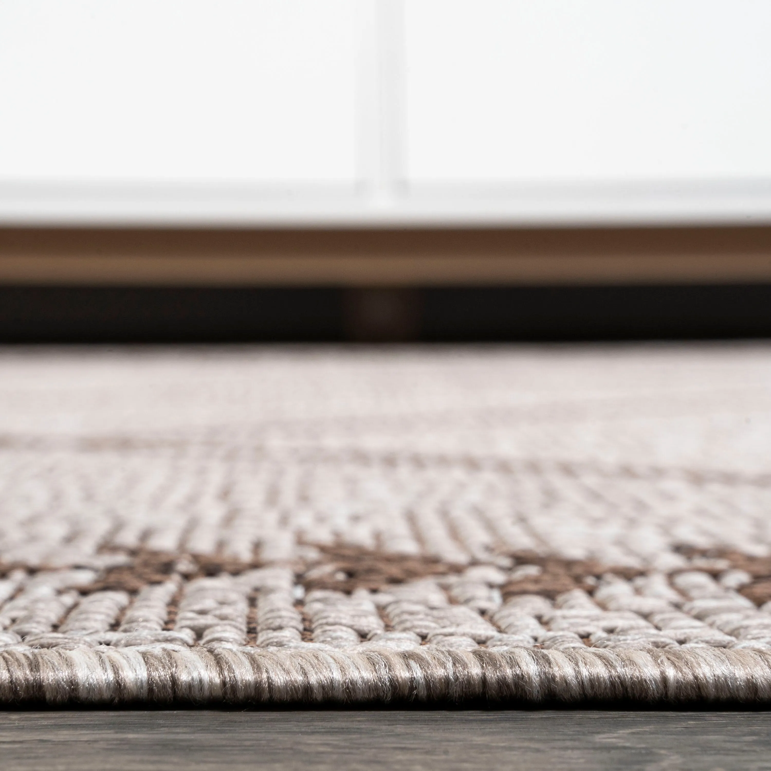 JONATHAN Y Kafel Tribal Diamond Trellis Indoor/Outdoor Area Rug