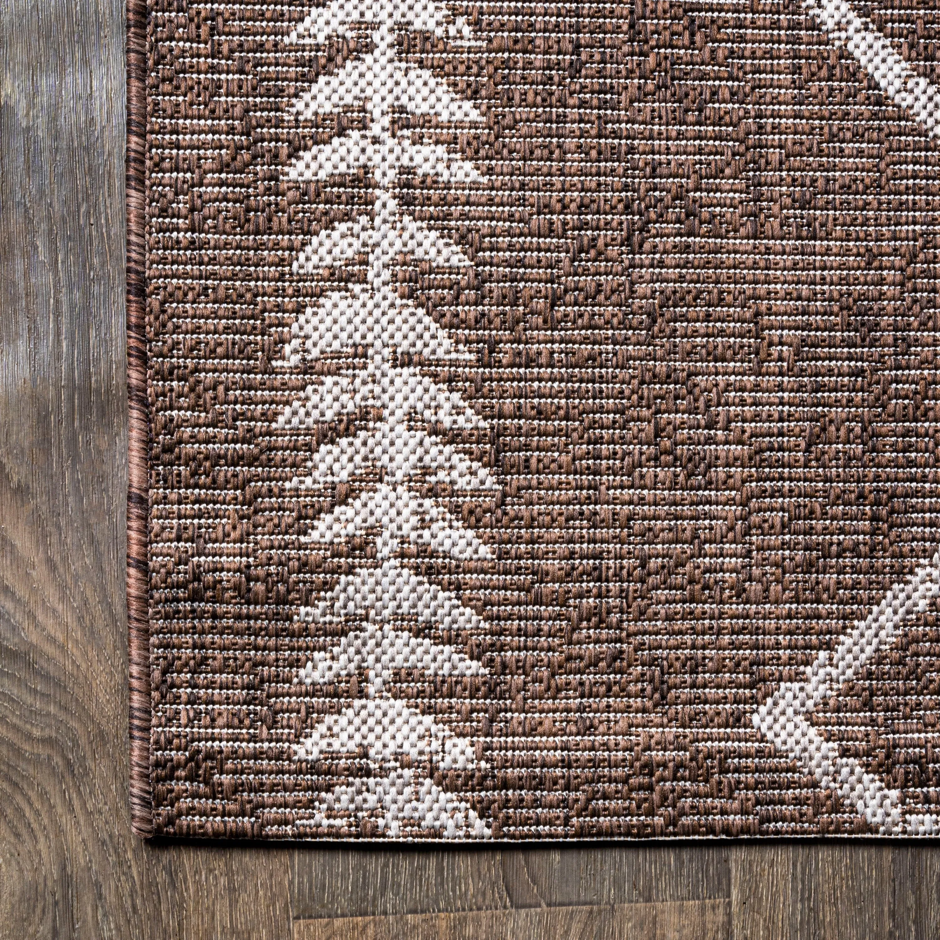 JONATHAN Y Kafel Tribal Diamond Trellis Indoor/Outdoor Area Rug
