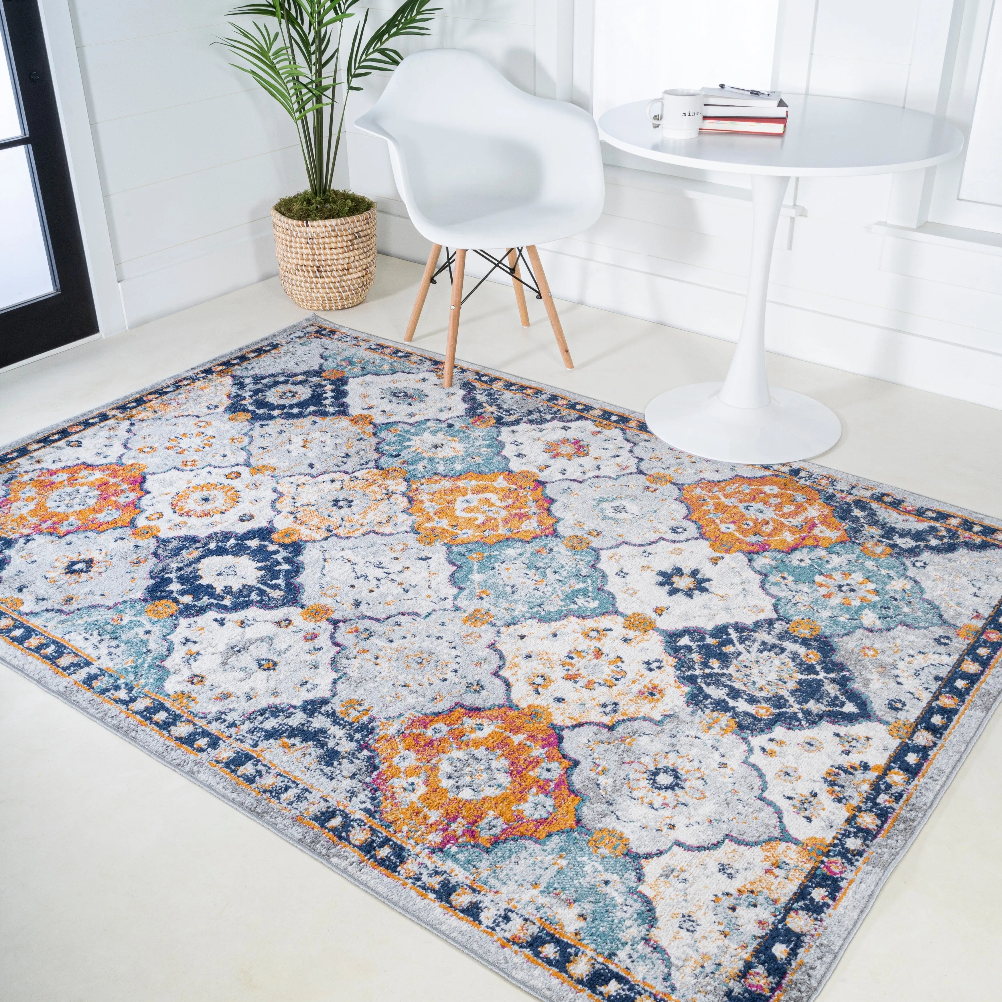 JONATHAN Y Kilia Bohemian Medallion Area Rug