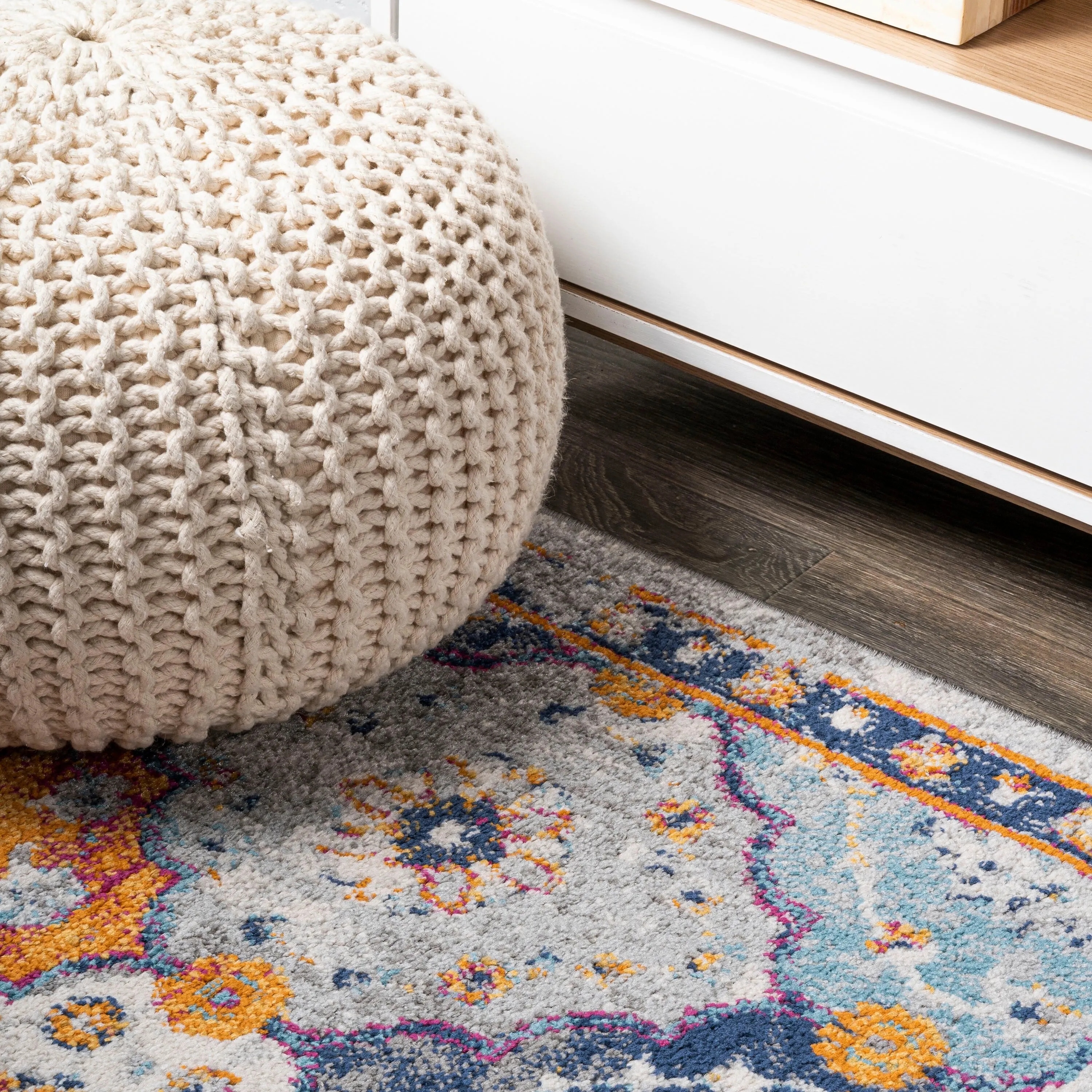 JONATHAN Y Kilia Bohemian Medallion Area Rug