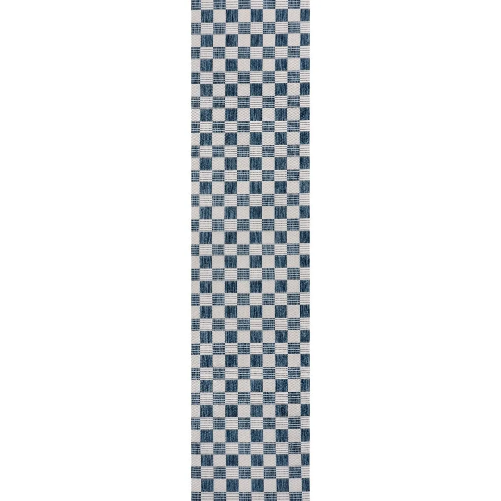 JONATHAN Y Maribel Traditional Cottage Checkerboard Green/Cream Indoor/Outdoor Area Rug
