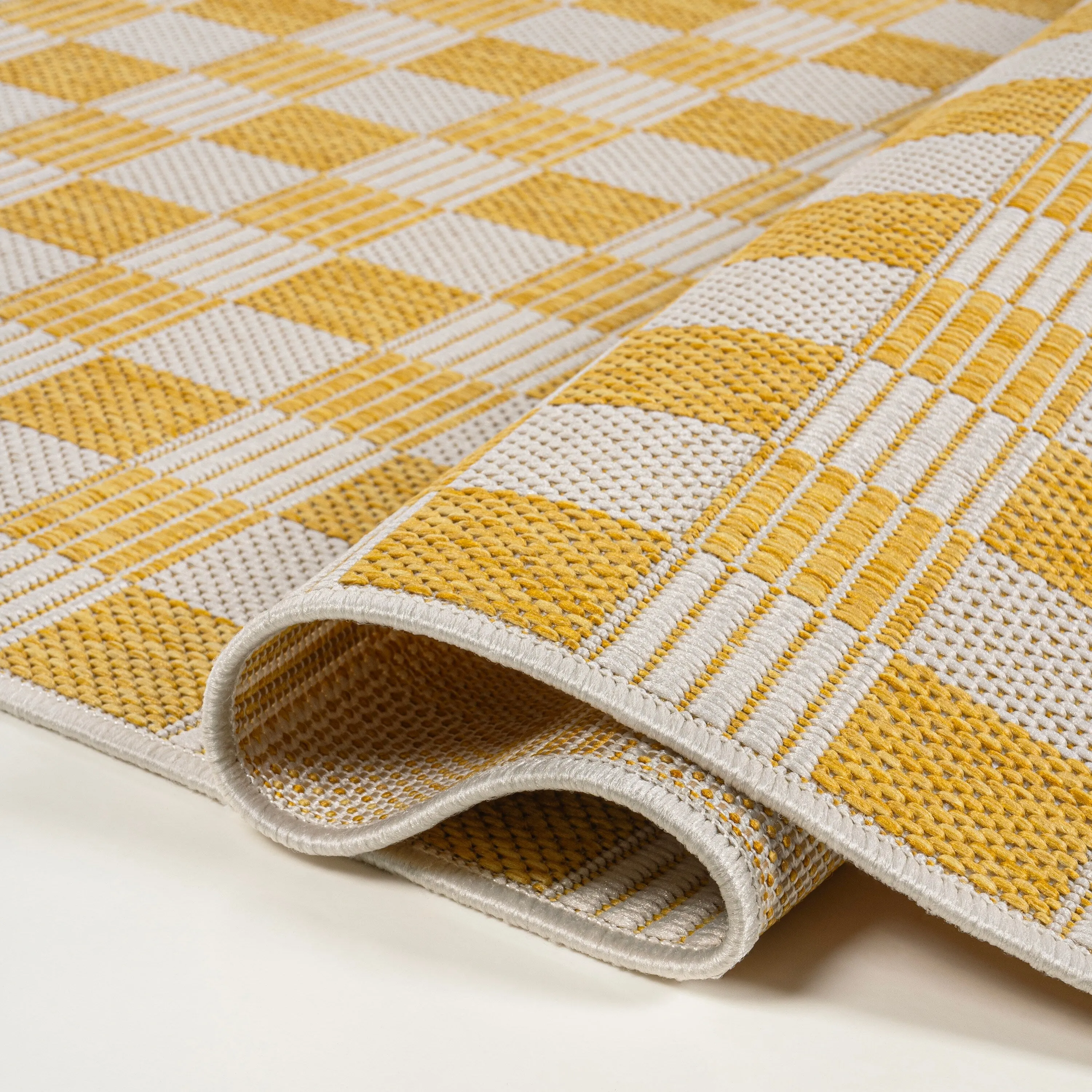 JONATHAN Y Maribel Traditional Cottage Checkerboard Green/Cream Indoor/Outdoor Area Rug