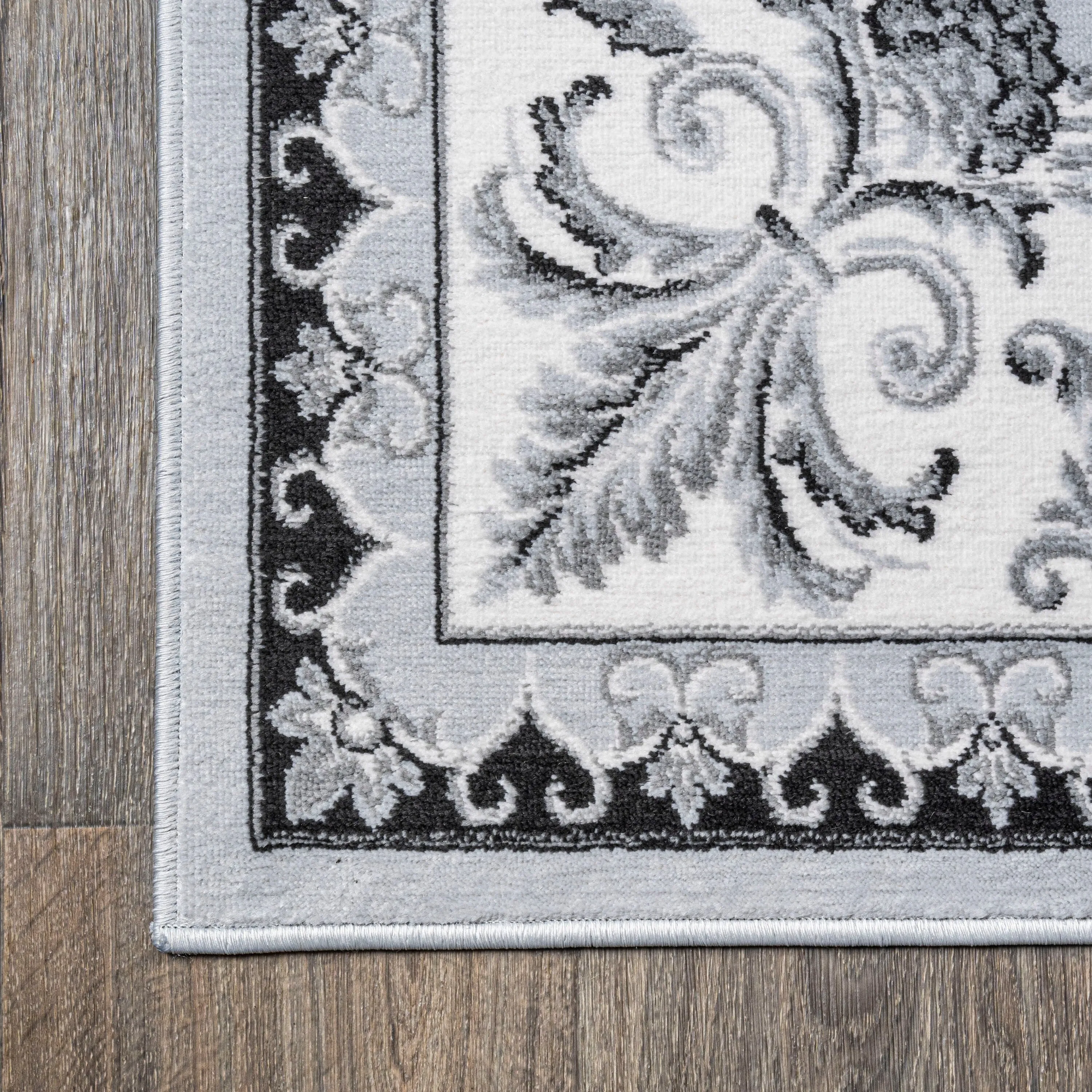JONATHAN Y Marrakesh French Border Area Rug