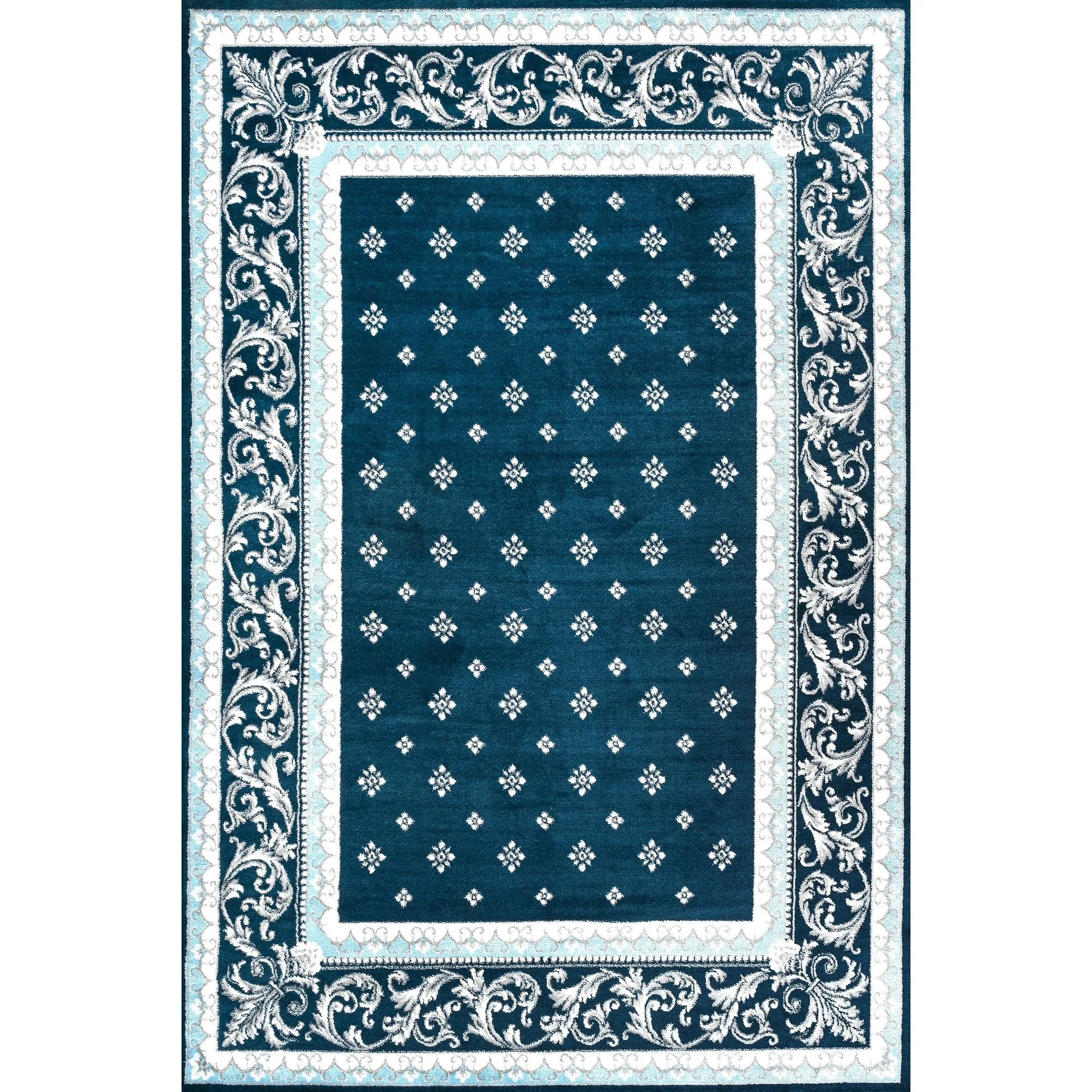 JONATHAN Y Marrakesh French Border Area Rug