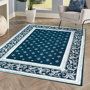 JONATHAN Y Marrakesh French Border Area Rug