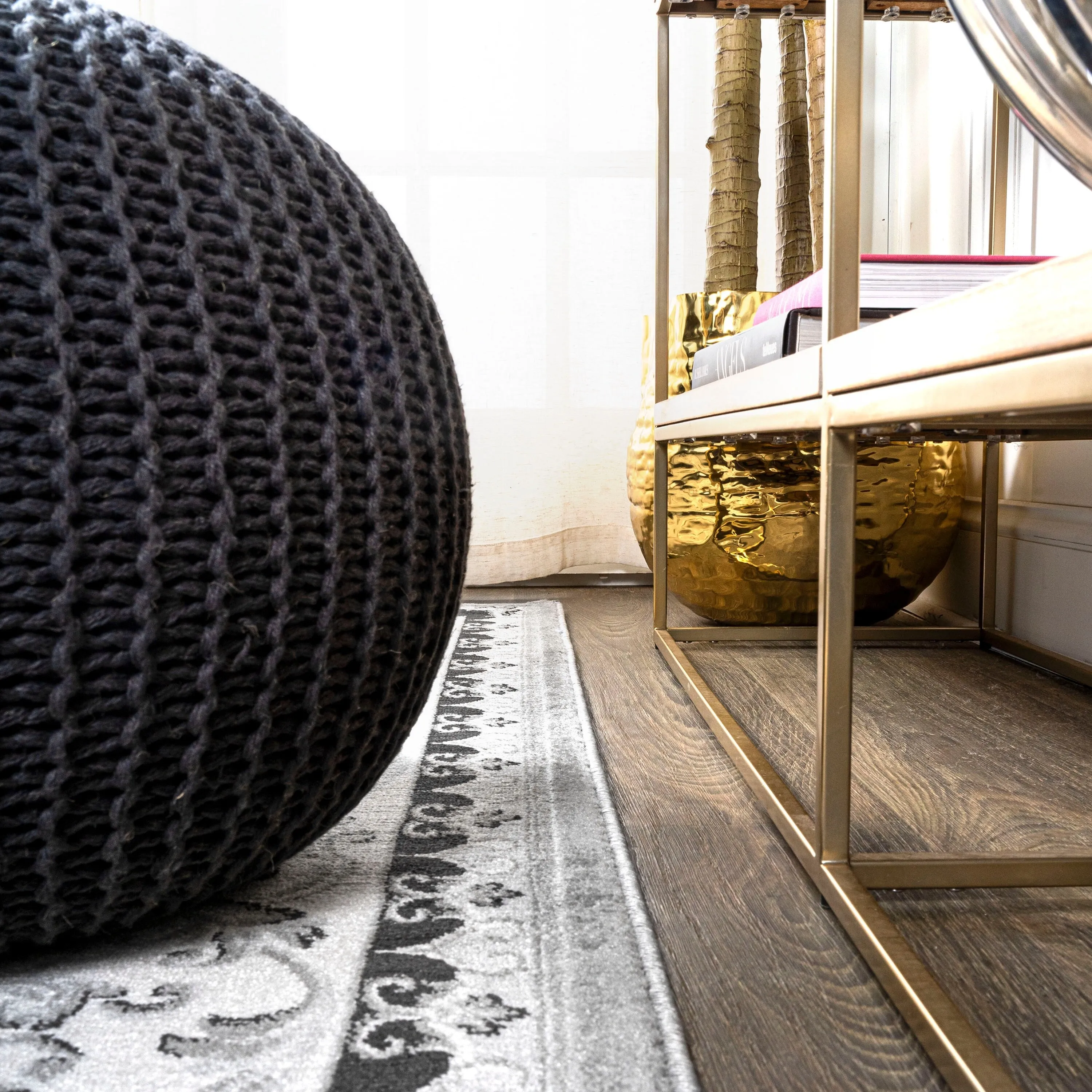 JONATHAN Y Marrakesh French Border Area Rug