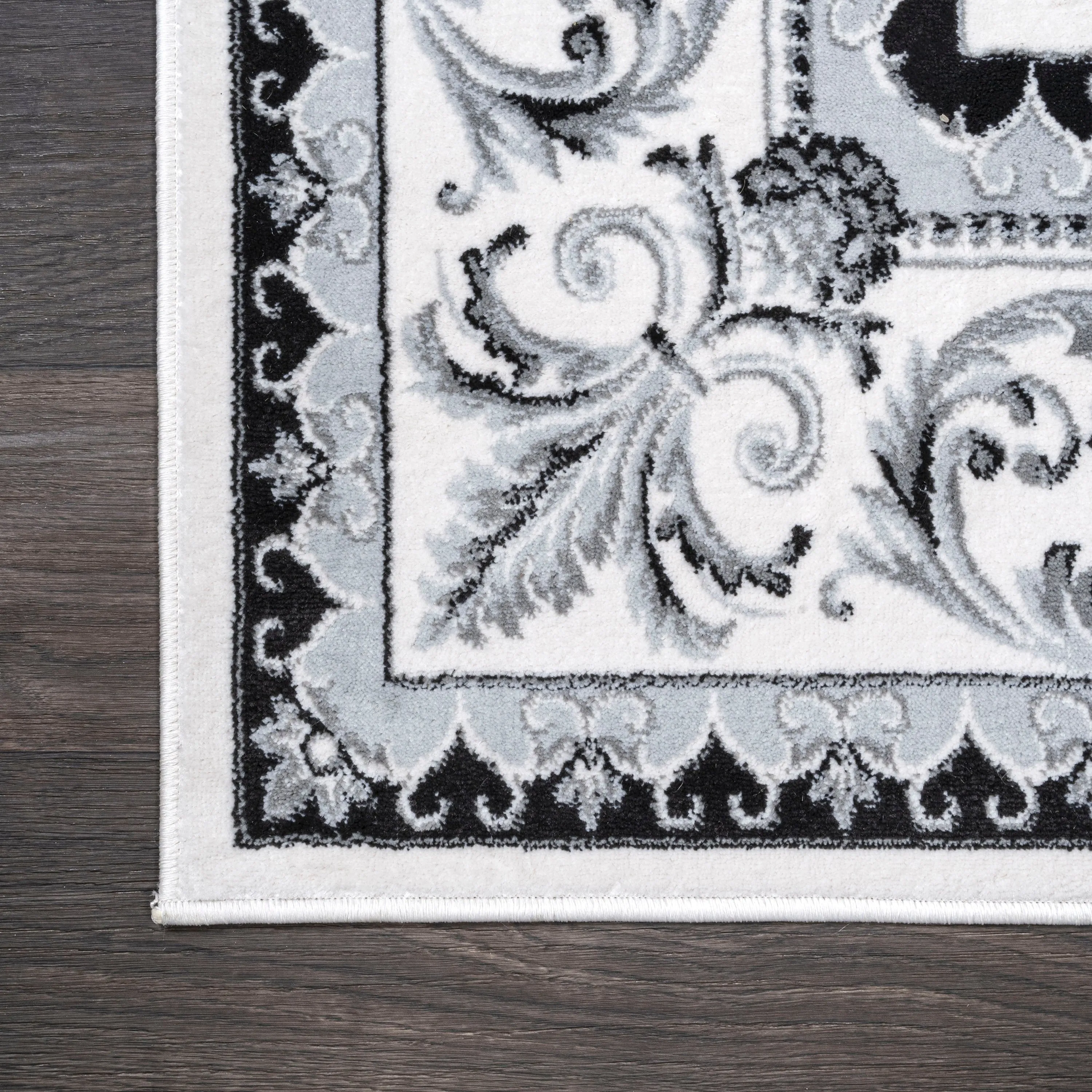 JONATHAN Y Marrakesh French Border Area Rug